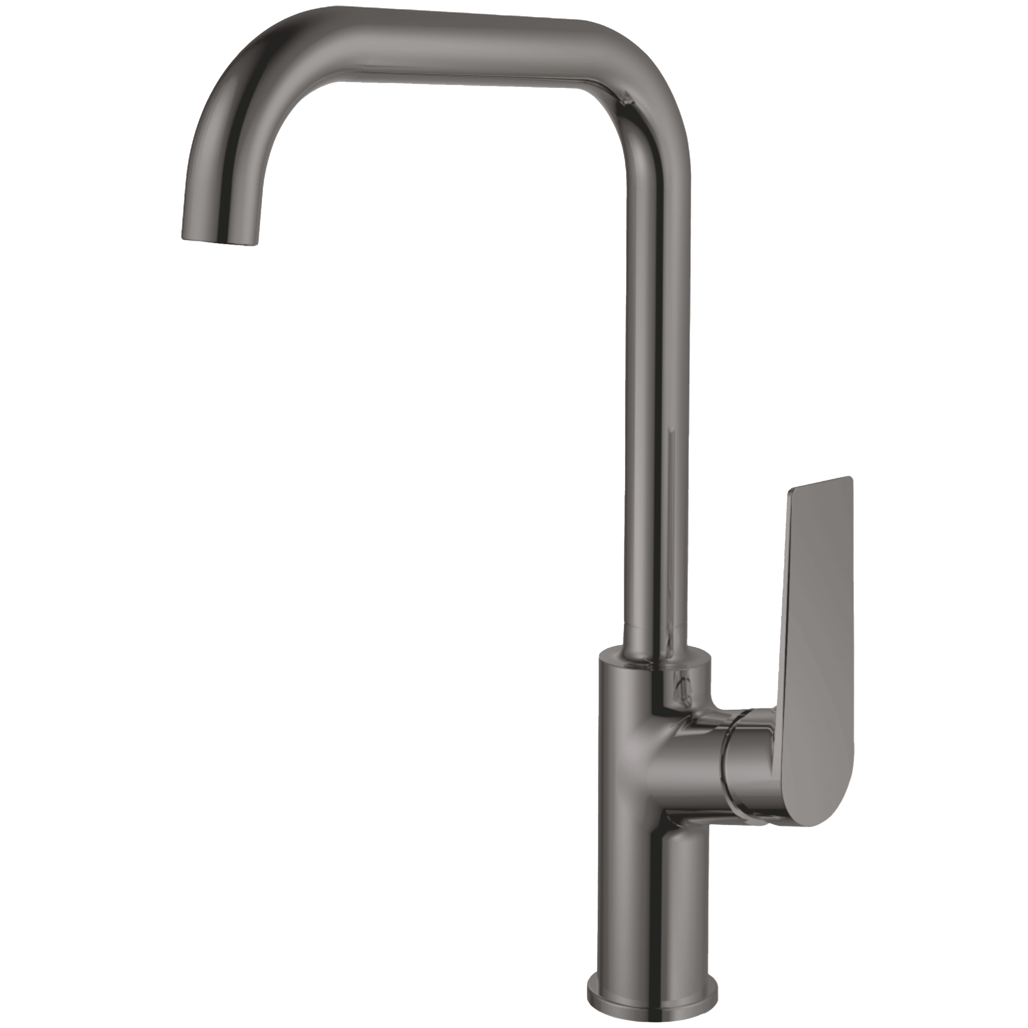 Смеситель для кухни Haiba HB 70533-3, пепельный