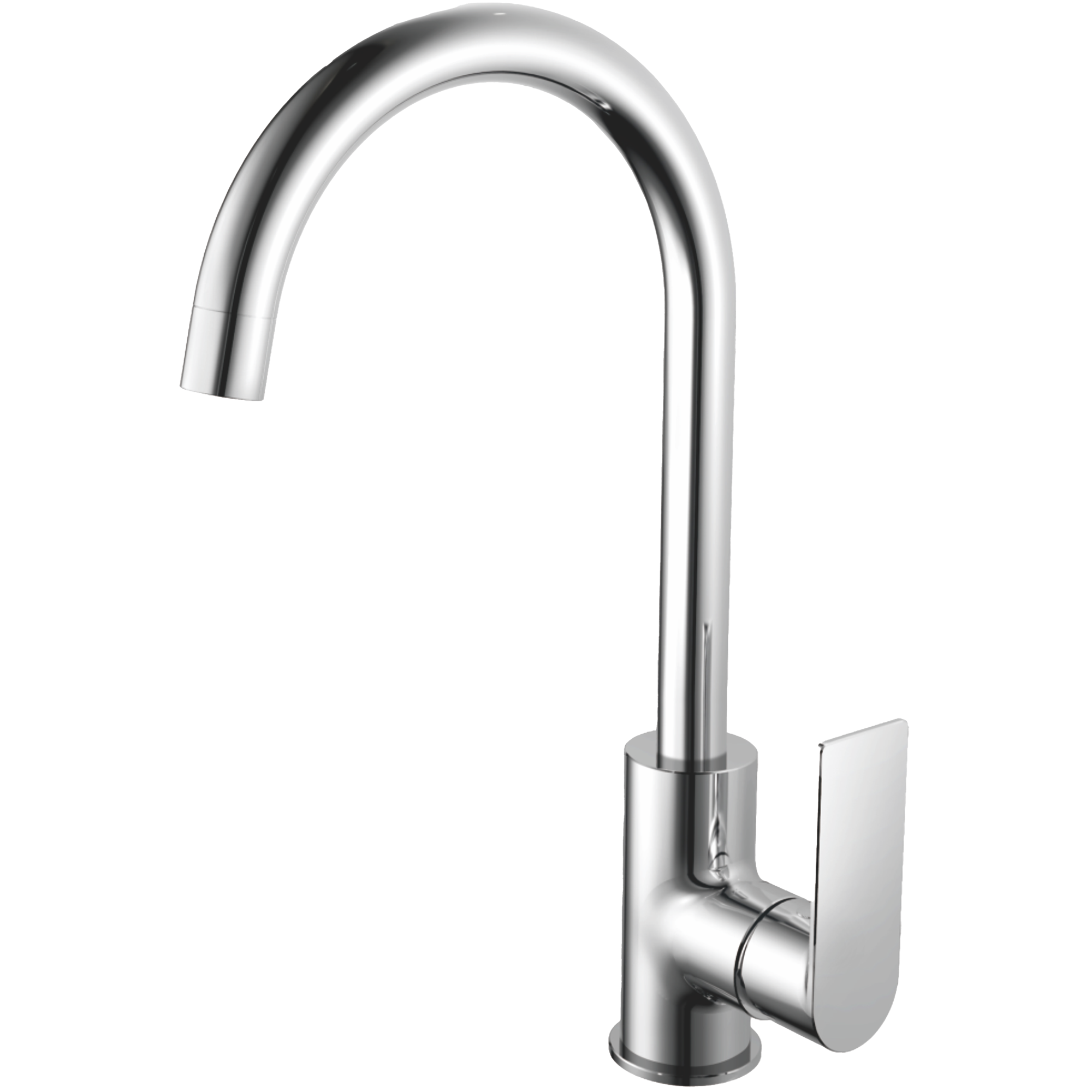 Смеситель для кухни Haiba HB 71505, хром