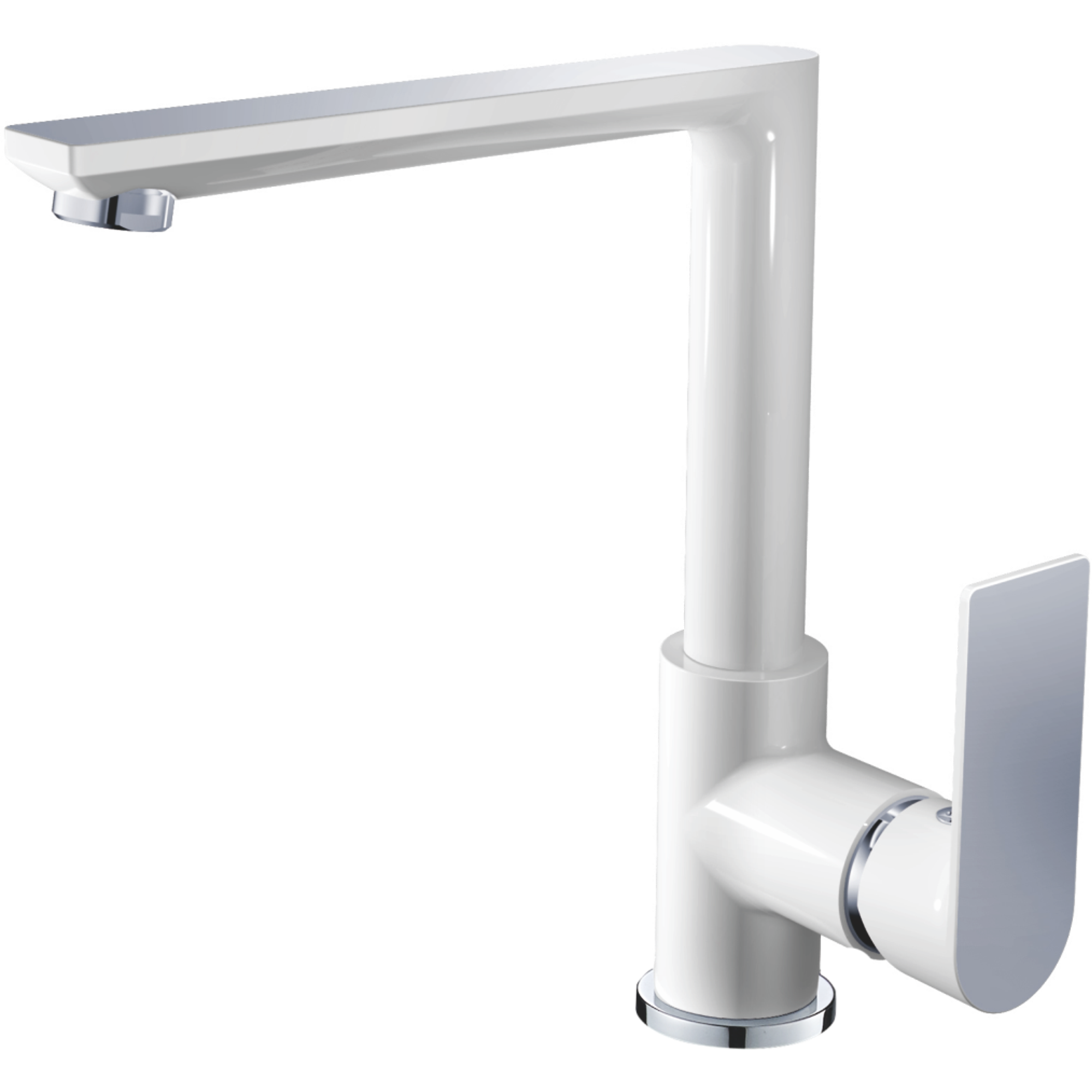 Смеситель для кухни Haiba HB 70505-8, белый