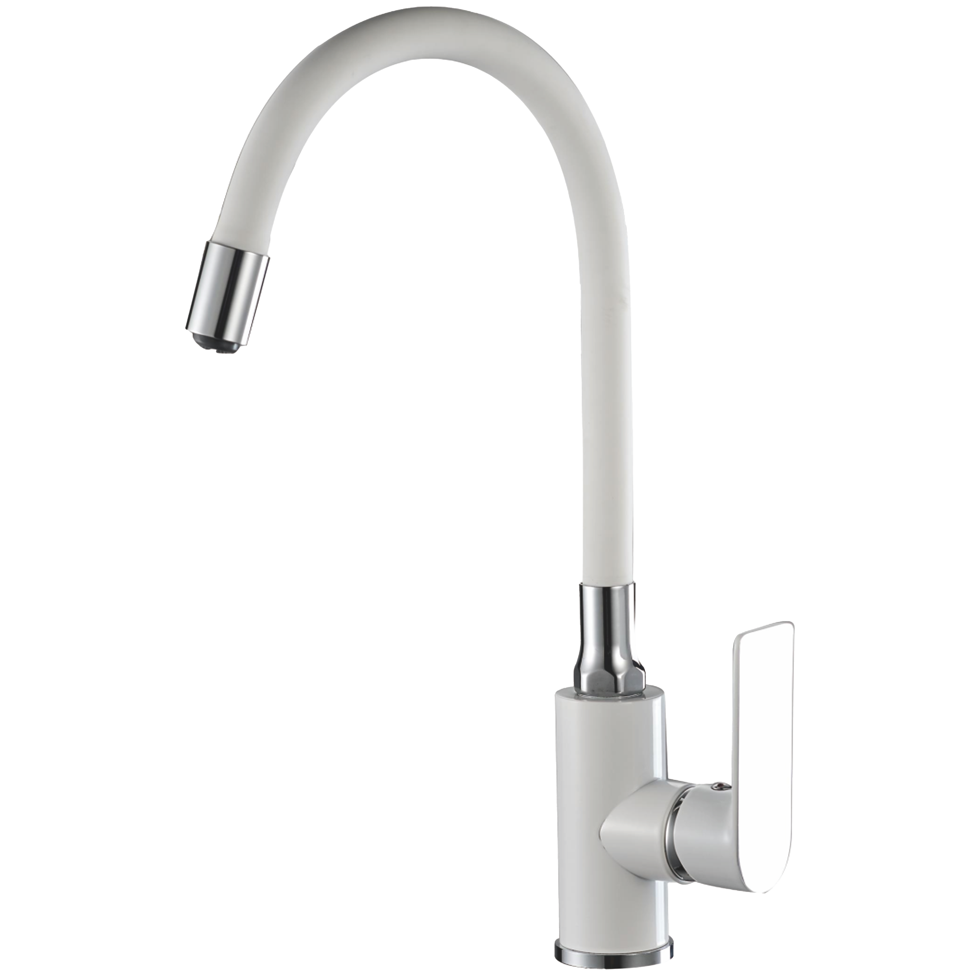 Смеситель для кухни Haiba HB 73505-8, белый