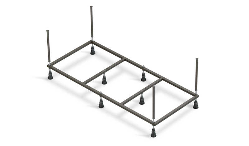 Рама д/ванны: Lorena 160 NEW метал. в комплекте со сборочным пакетом, Сорт1