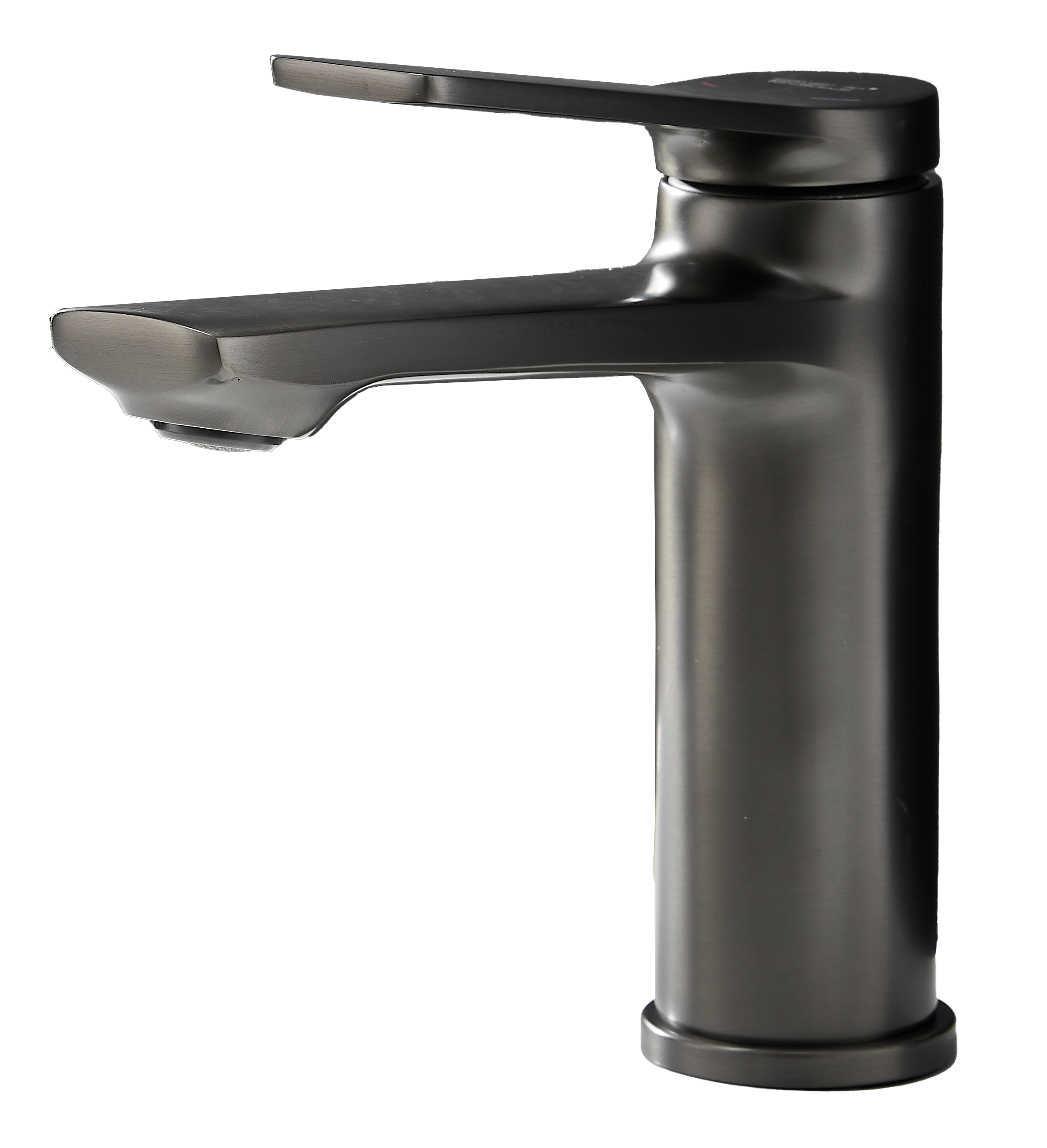 Смеситель для раковины BELZ B10572-3, оружейная сталь