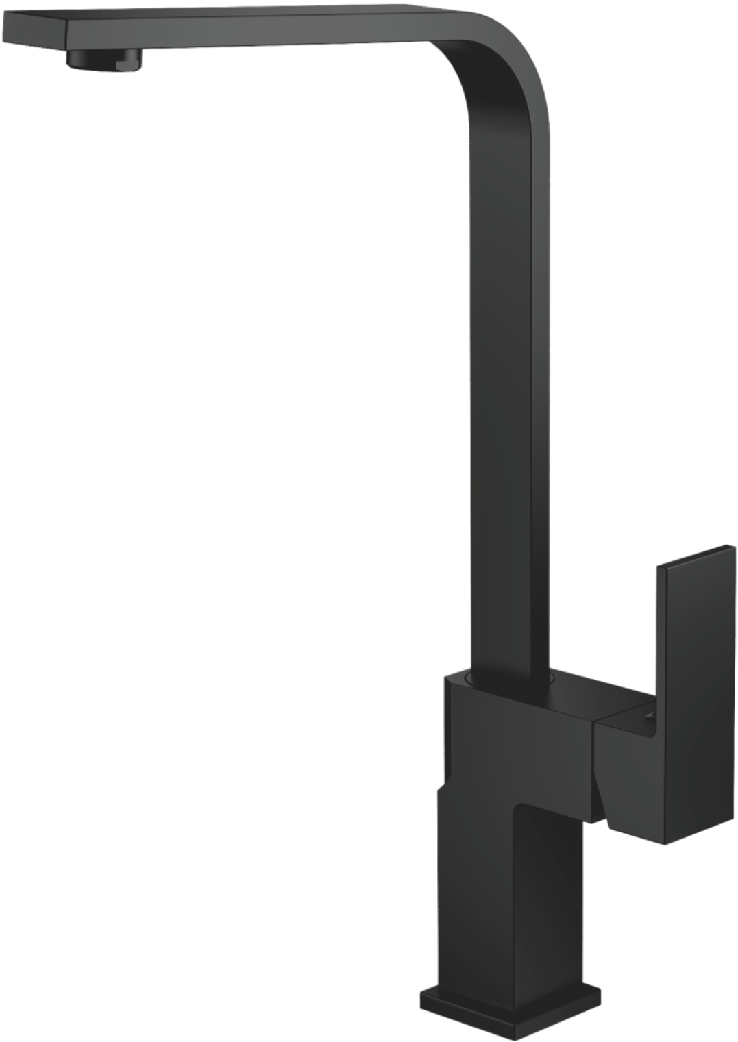 Смеситель для кухни, латунь, черный B70613-7