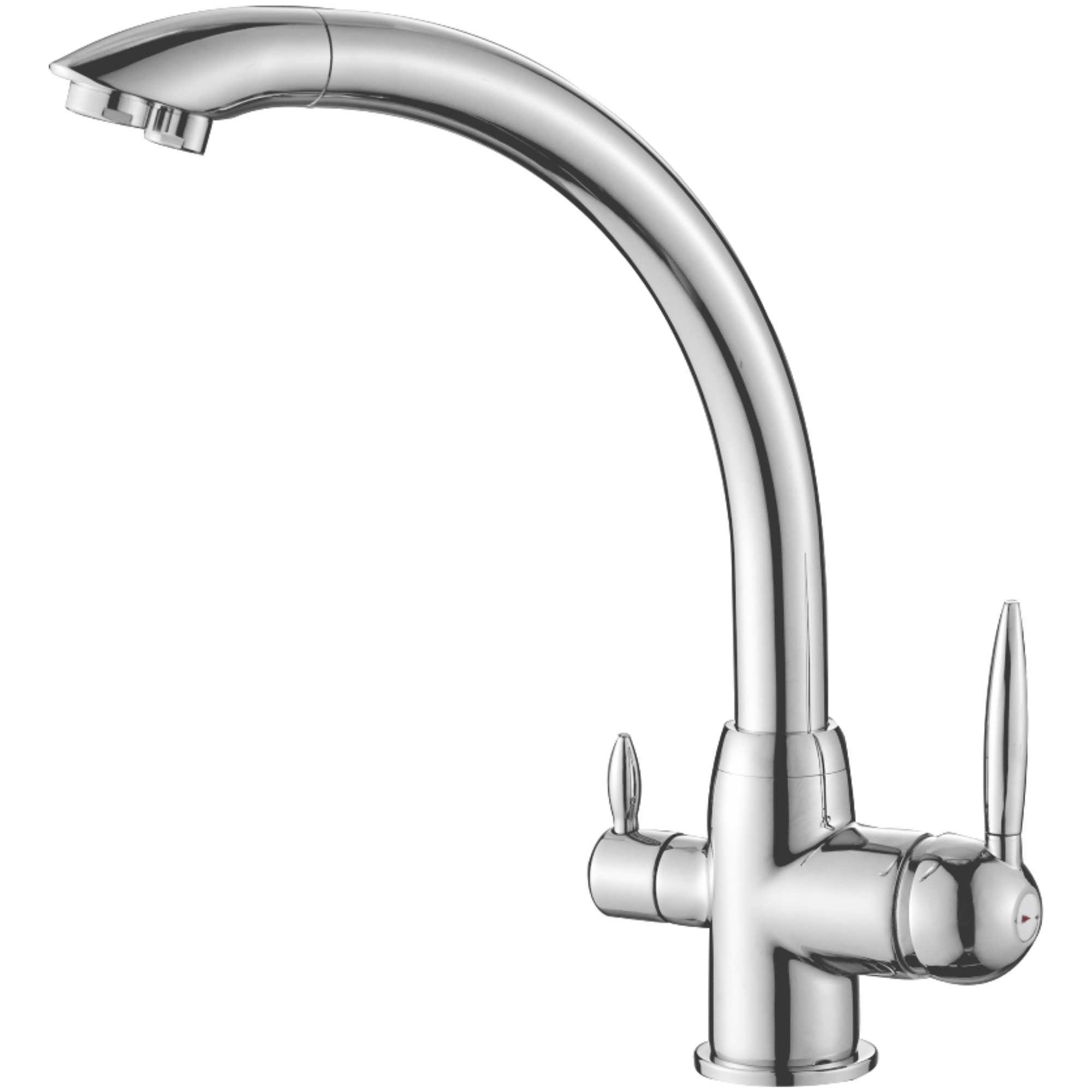 Смеситель для кухни Haiba HB 76845, хром