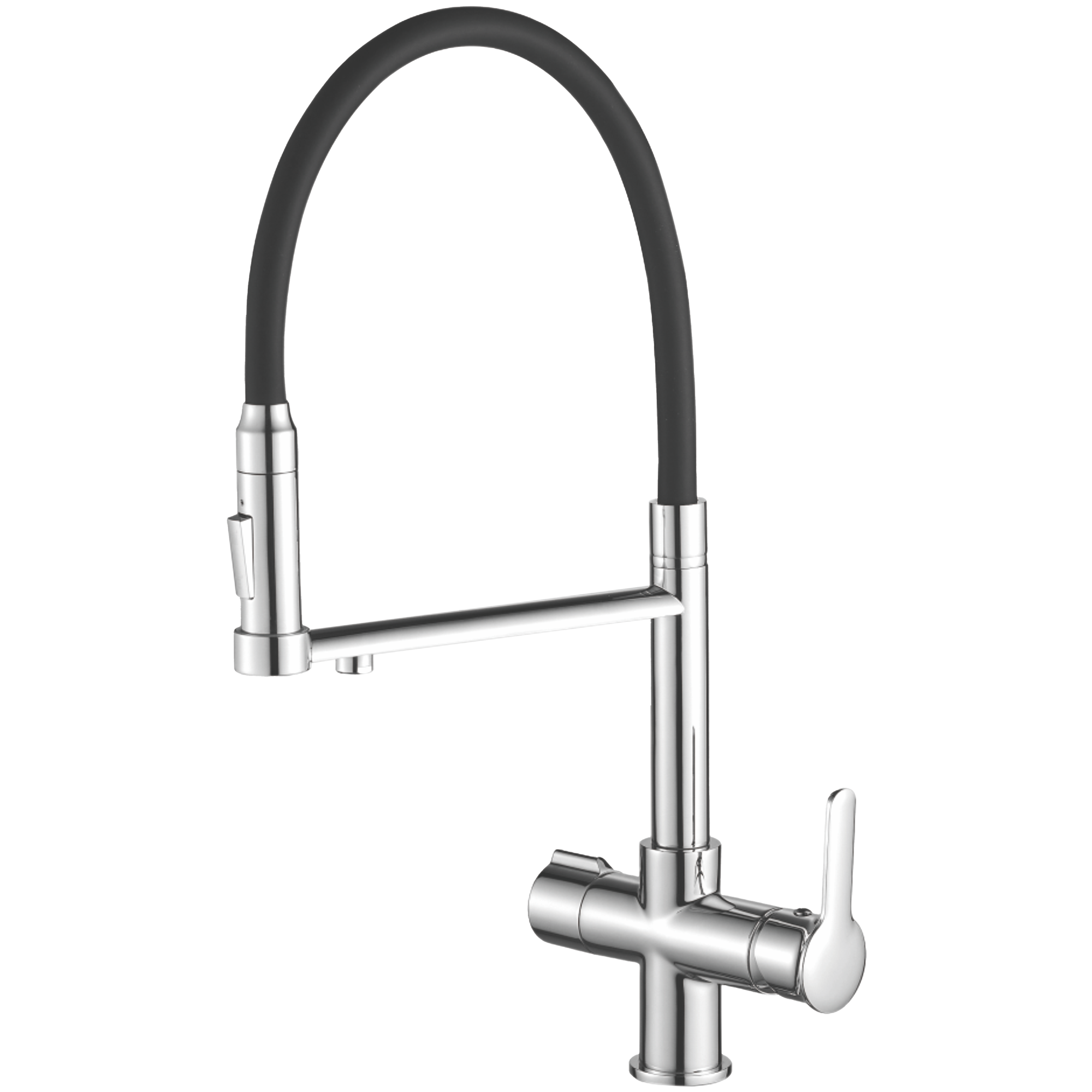 Смеситель для кухни Haiba HB 76854, хром