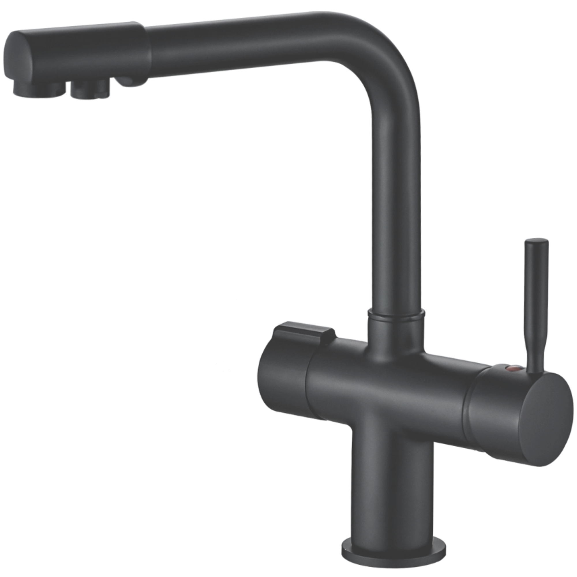 Смеситель для кухни Haiba HB 70088-7, черный