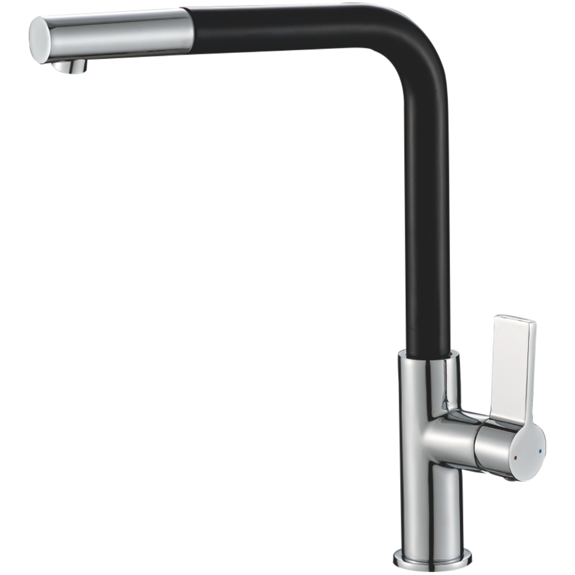 Смеситель для кухни Haiba HB 70501-7, черный