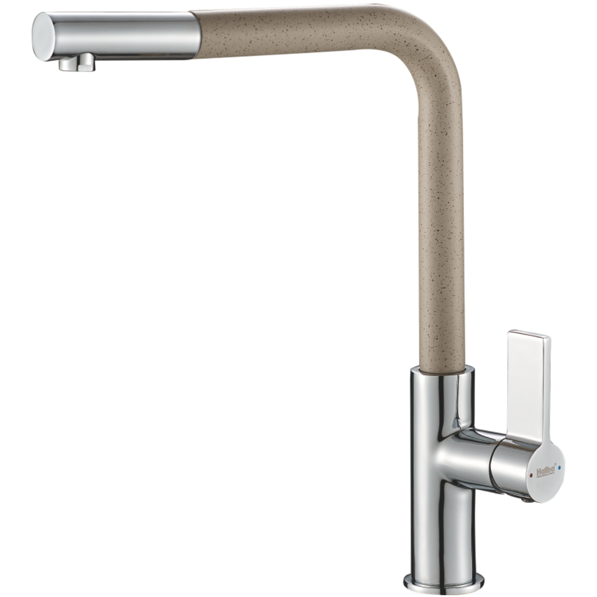 Смеситель для кухни Haiba HB 70501-14, бежевый