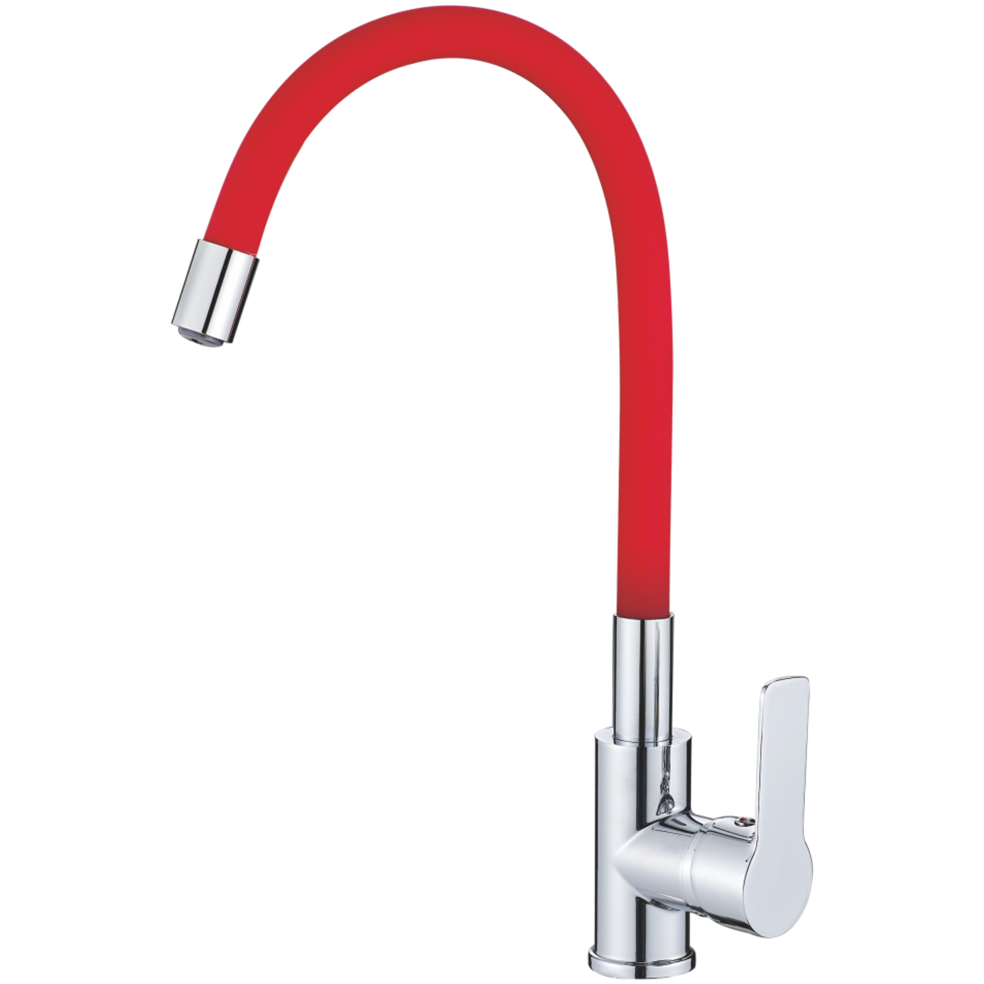 Смеситель для кухни Haiba HB 70112-6, красный