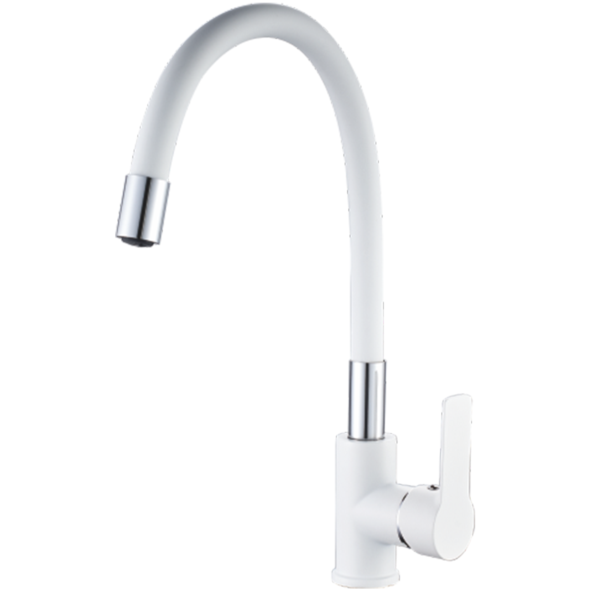 Смеситель для кухни Haiba HB 70113-8, белый