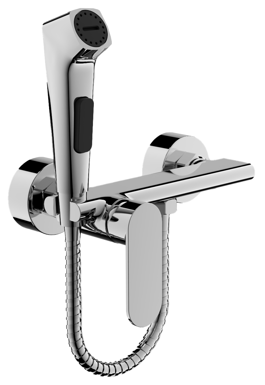 Смеситель с гигиенической лейкой Хром B55645