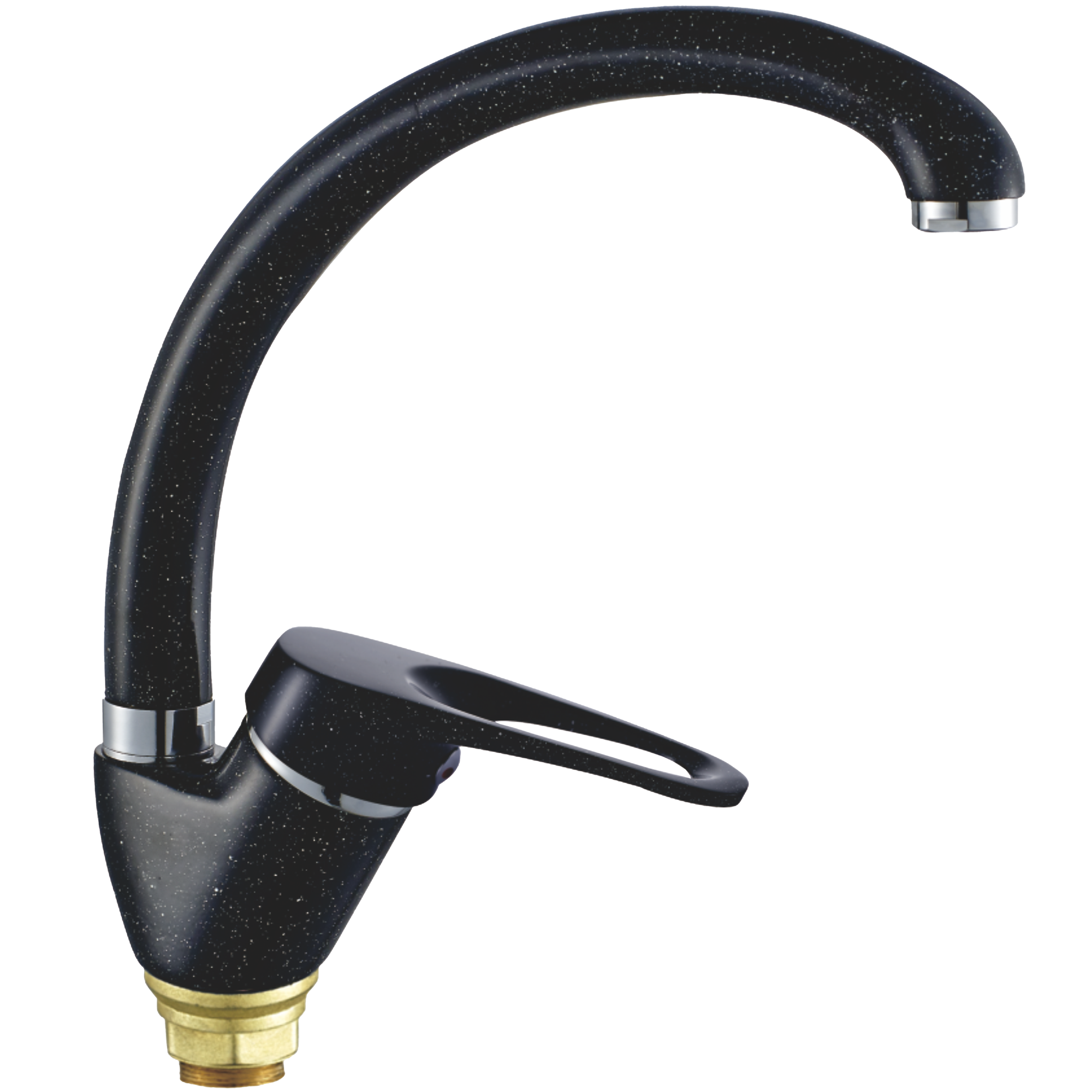 Смеситель для кухни Haiba HB 4113-7, черный