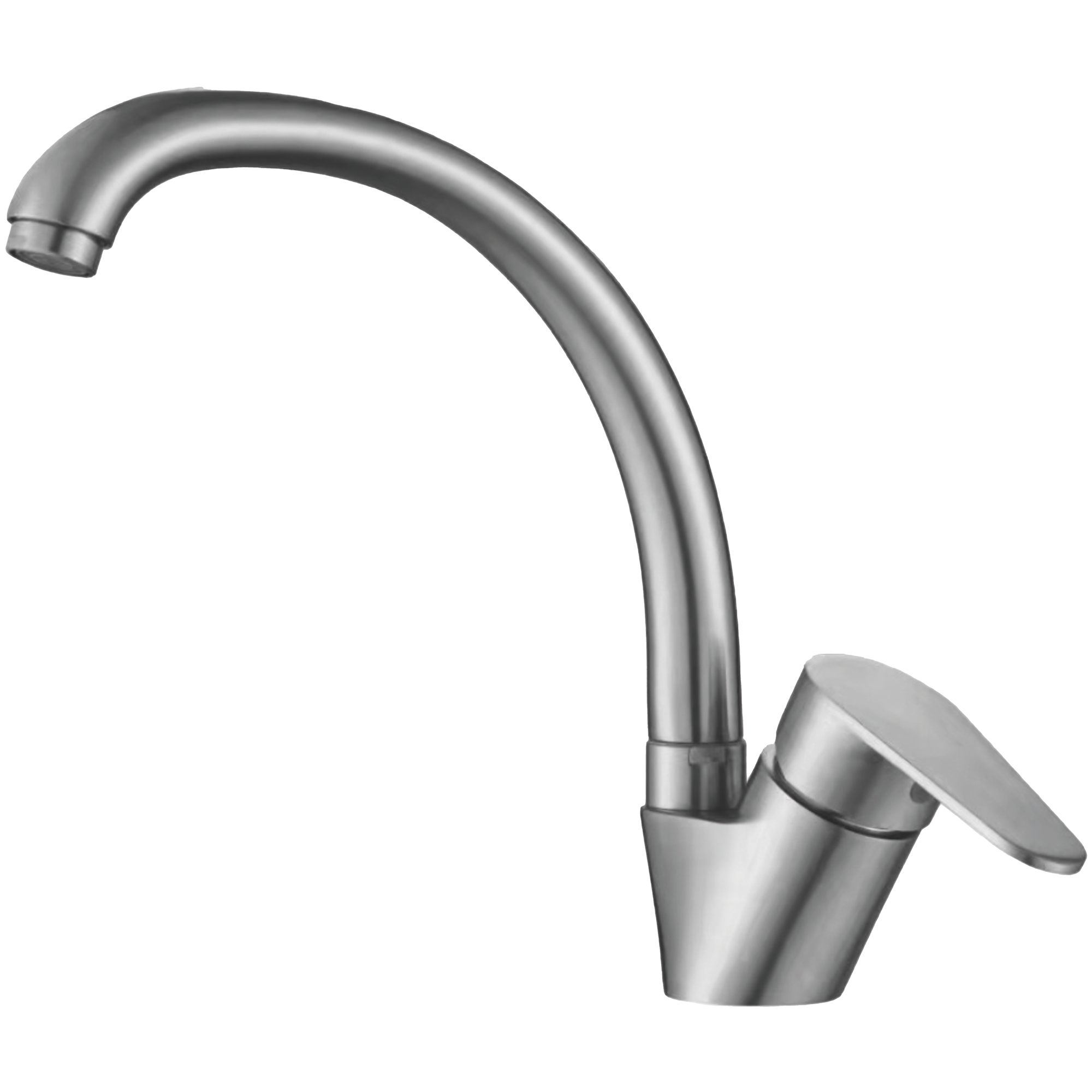 Смеситель для кухни Haiba HB 41801-2, сталь