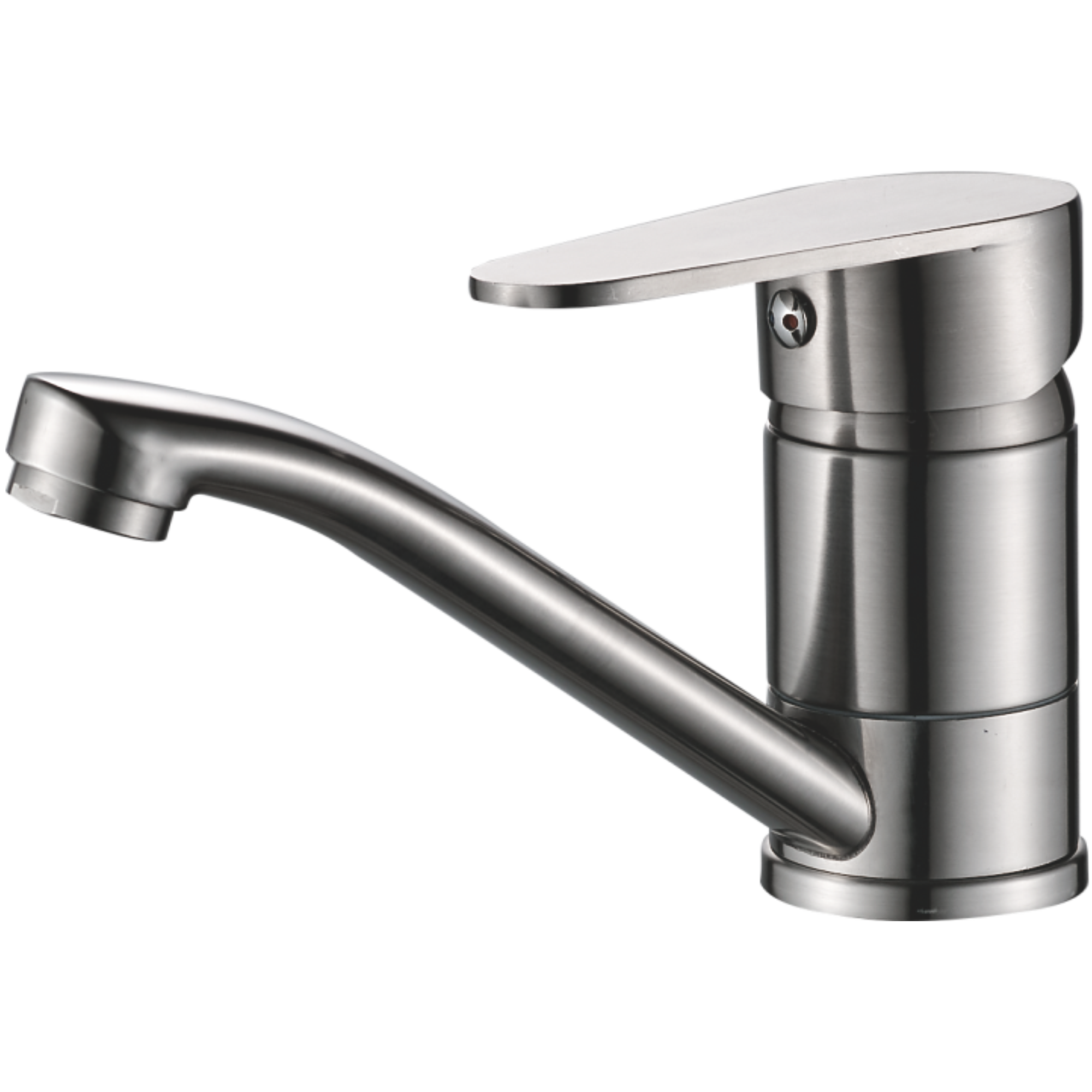 Смеситель для кухни Haiba HB 45802, сталь