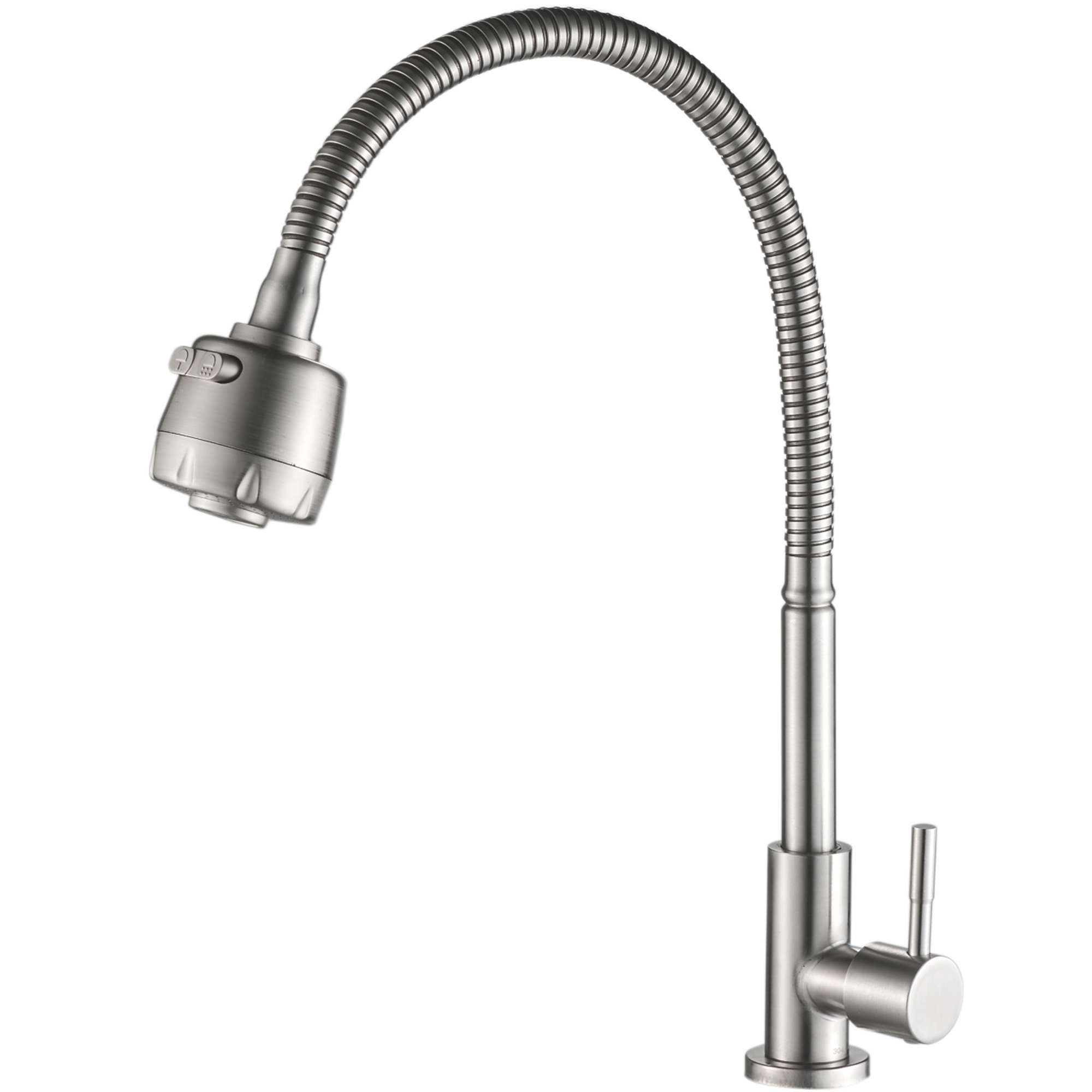 Кран моно, нержавеющая сталь Haiba HB 4181, сталь