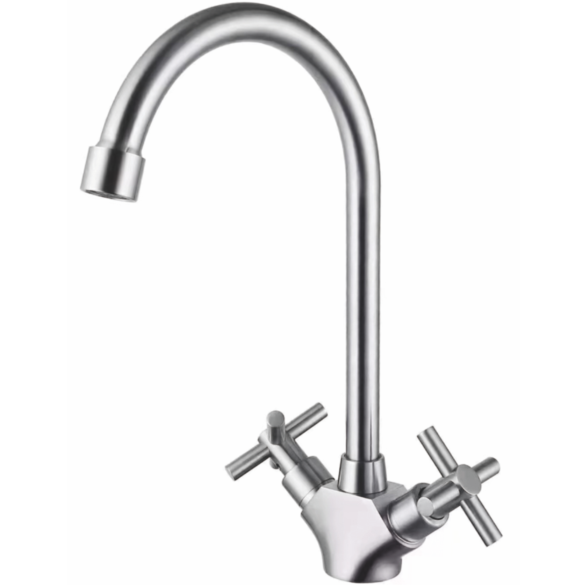 Смеситель для кухни Haiba HB 49808, сталь