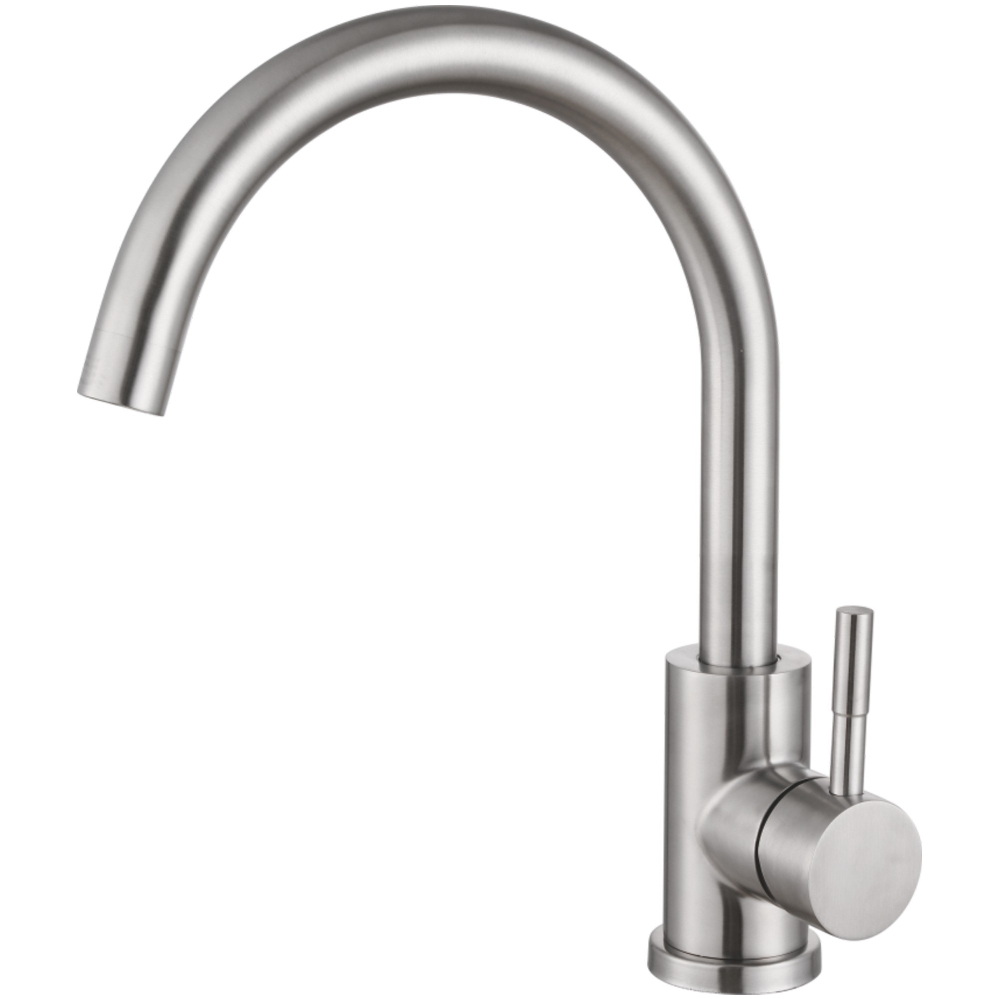 Смеситель для кухни Haiba HB 72304-3, сталь