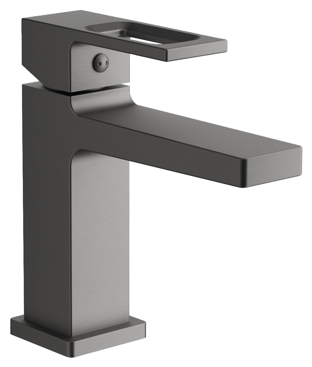 Смеситель для раковины Оружейная сталь B10658-3