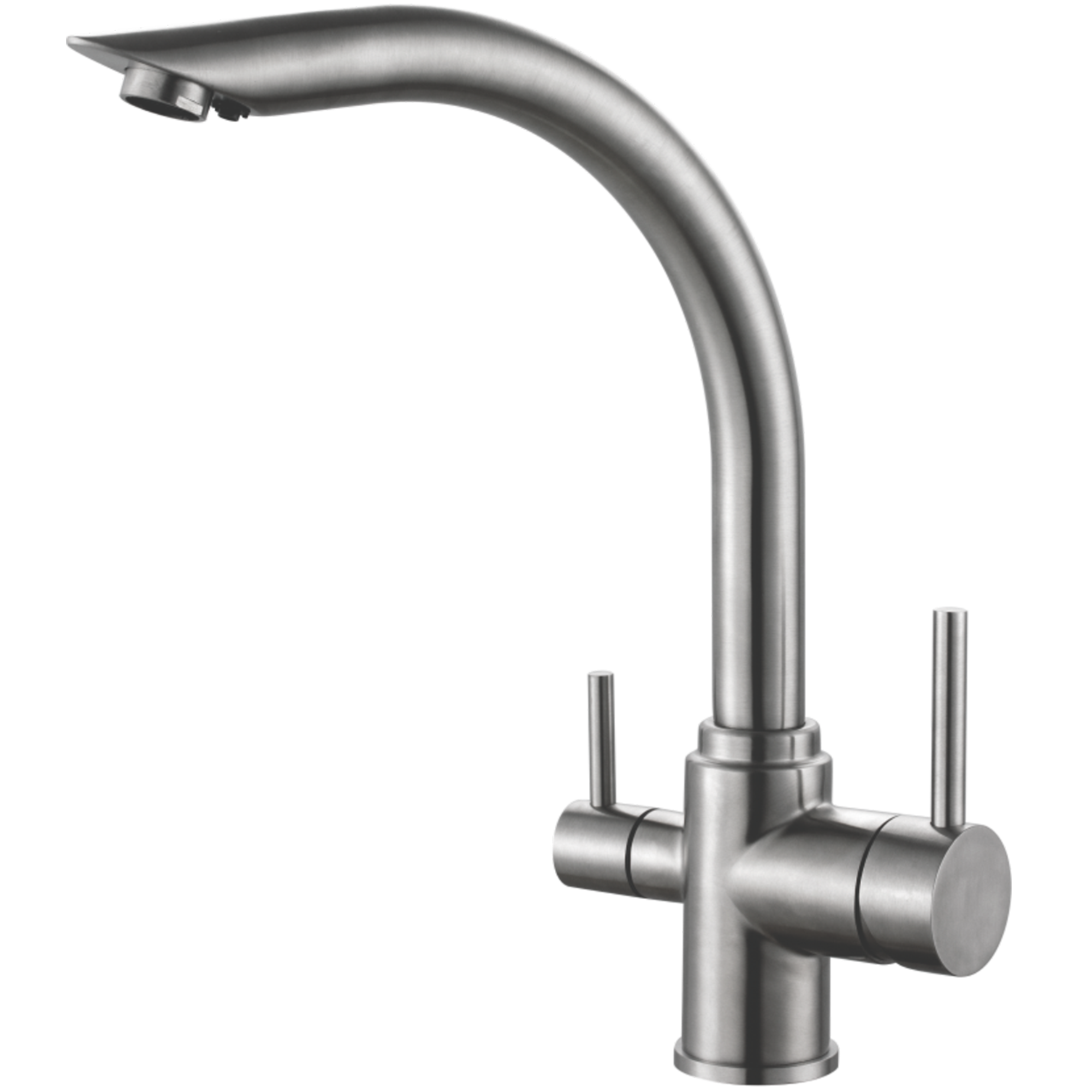 Смеситель для кухни Haiba HB 70304, сталь