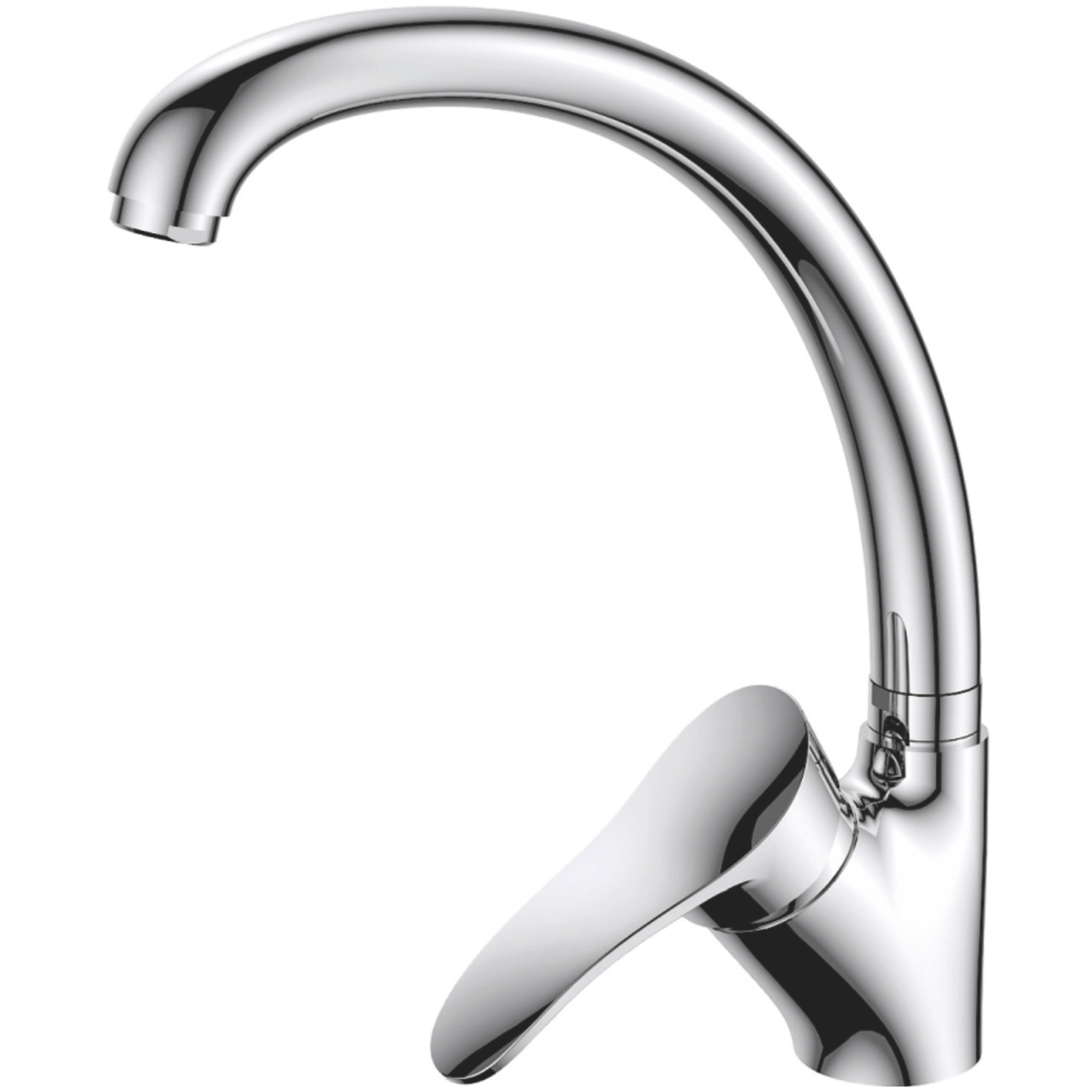 Смеситель для кухни Haiba HB 4101-2, хром