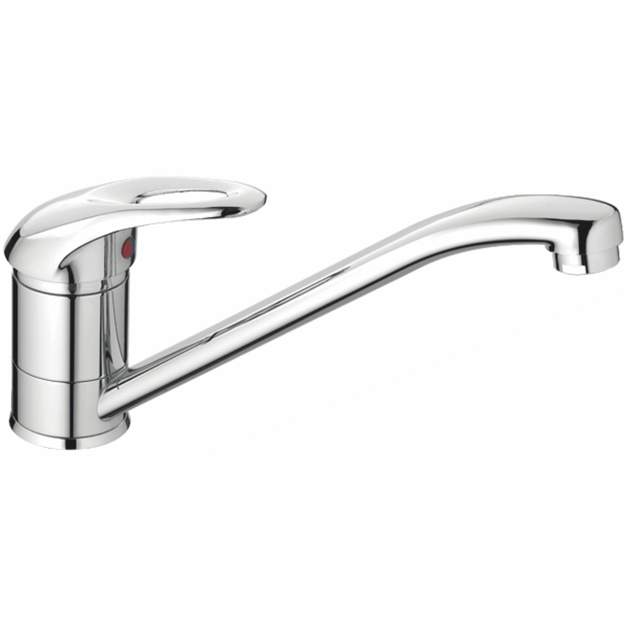 Смеситель для кухни Haiba HB 4203, хром