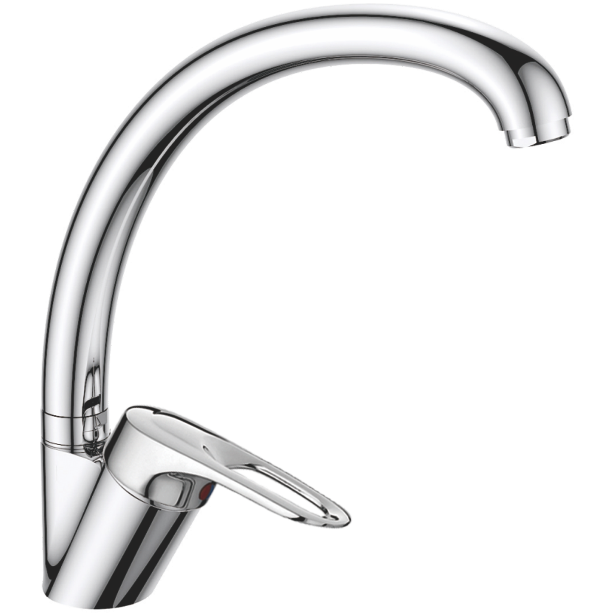 Смеситель для кухни Haiba HB 4104, хром