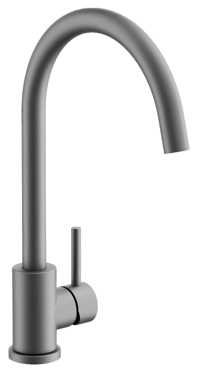 Смеситель для кухни, нержавеющая сталь, оружейная сталь