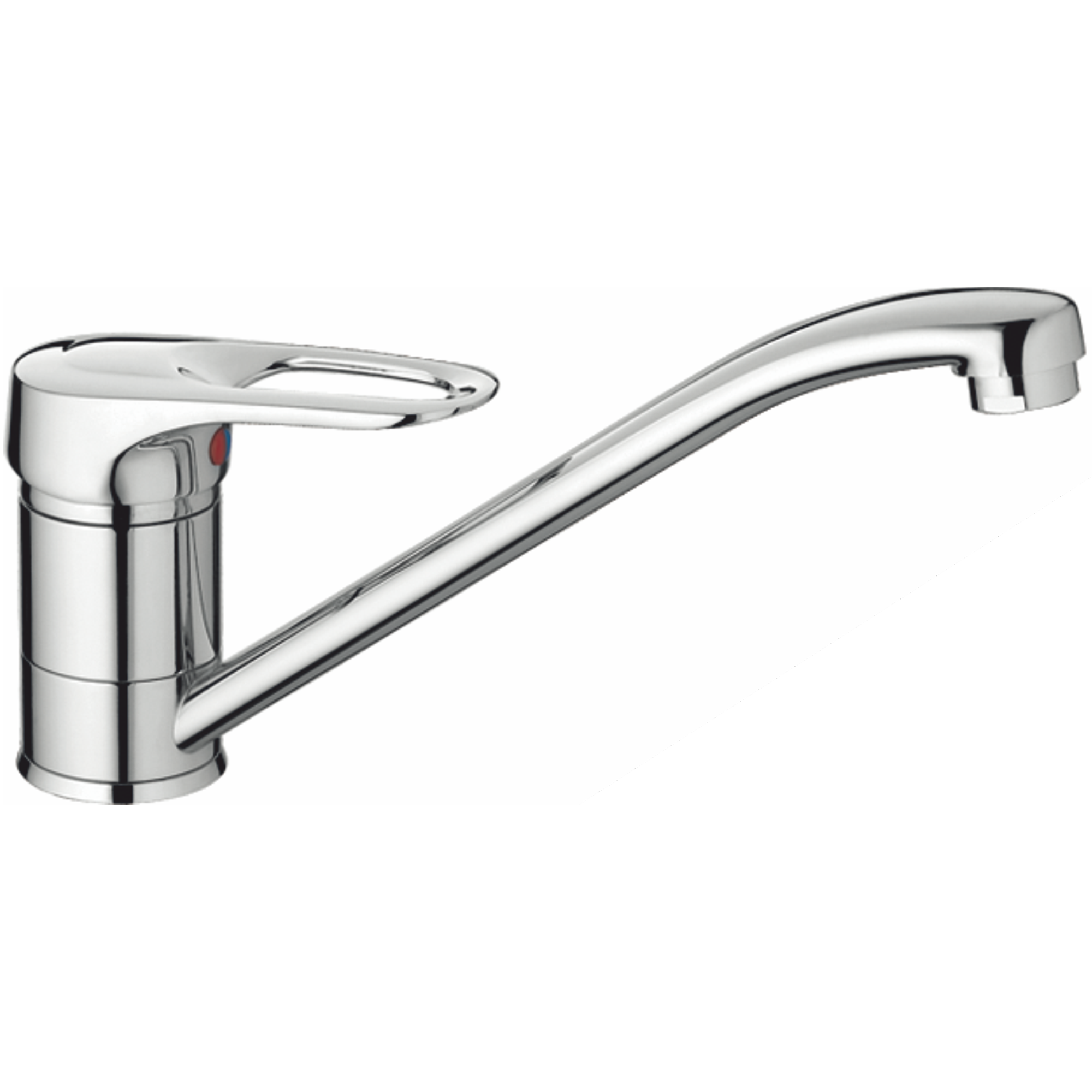 Смеситель для кухни Haiba HB 4204, хром