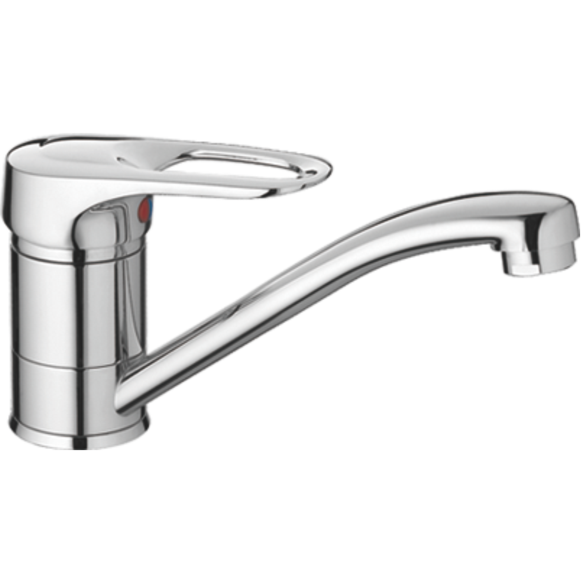 Смеситель для кухни Haiba HB 4504, хром