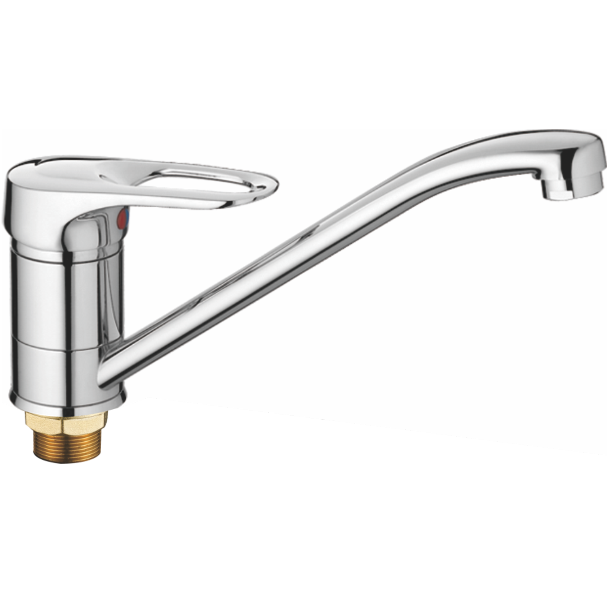 Смеситель для кухни Haiba HB 4904, хром