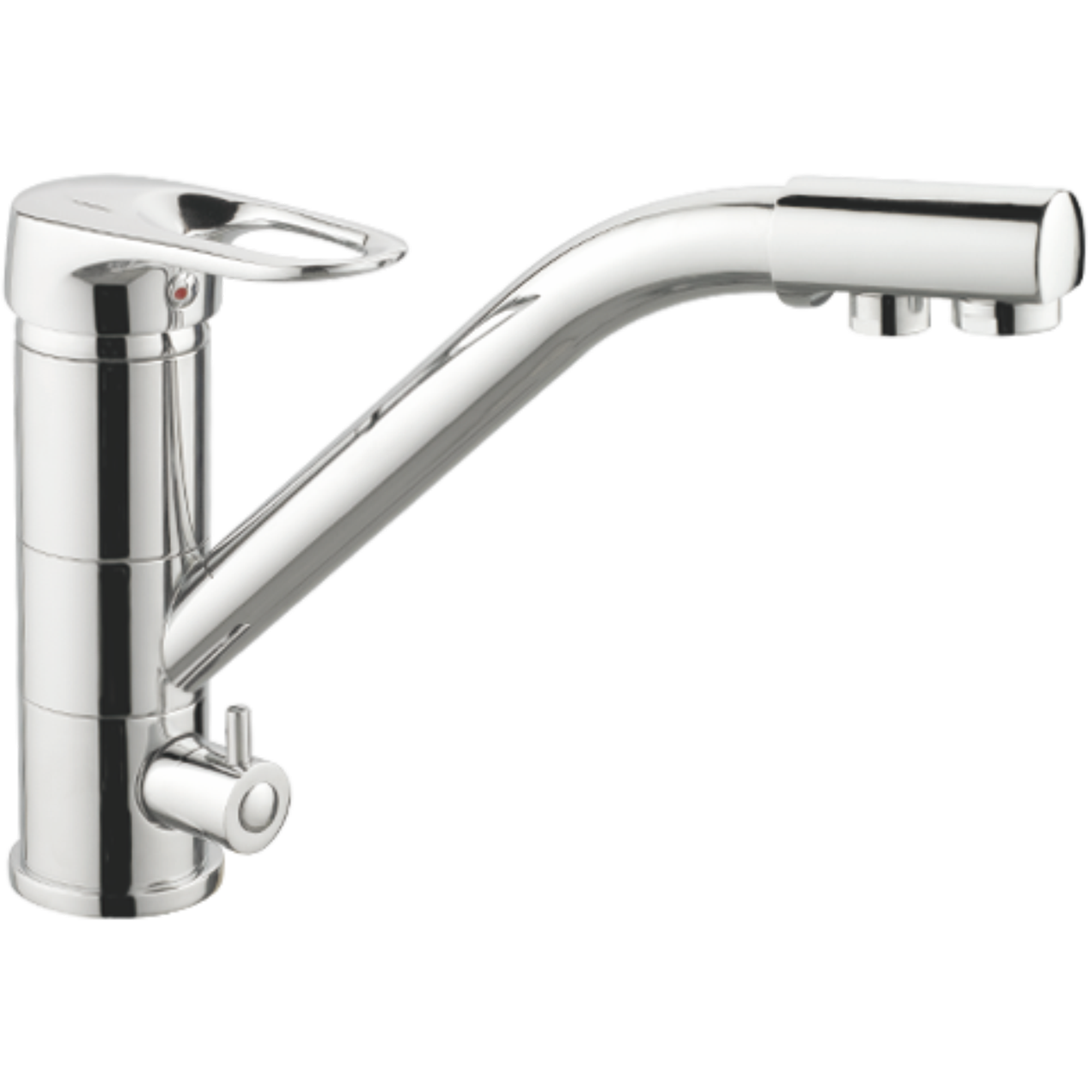 Смеситель для кухни Haiba HB 4304, хром