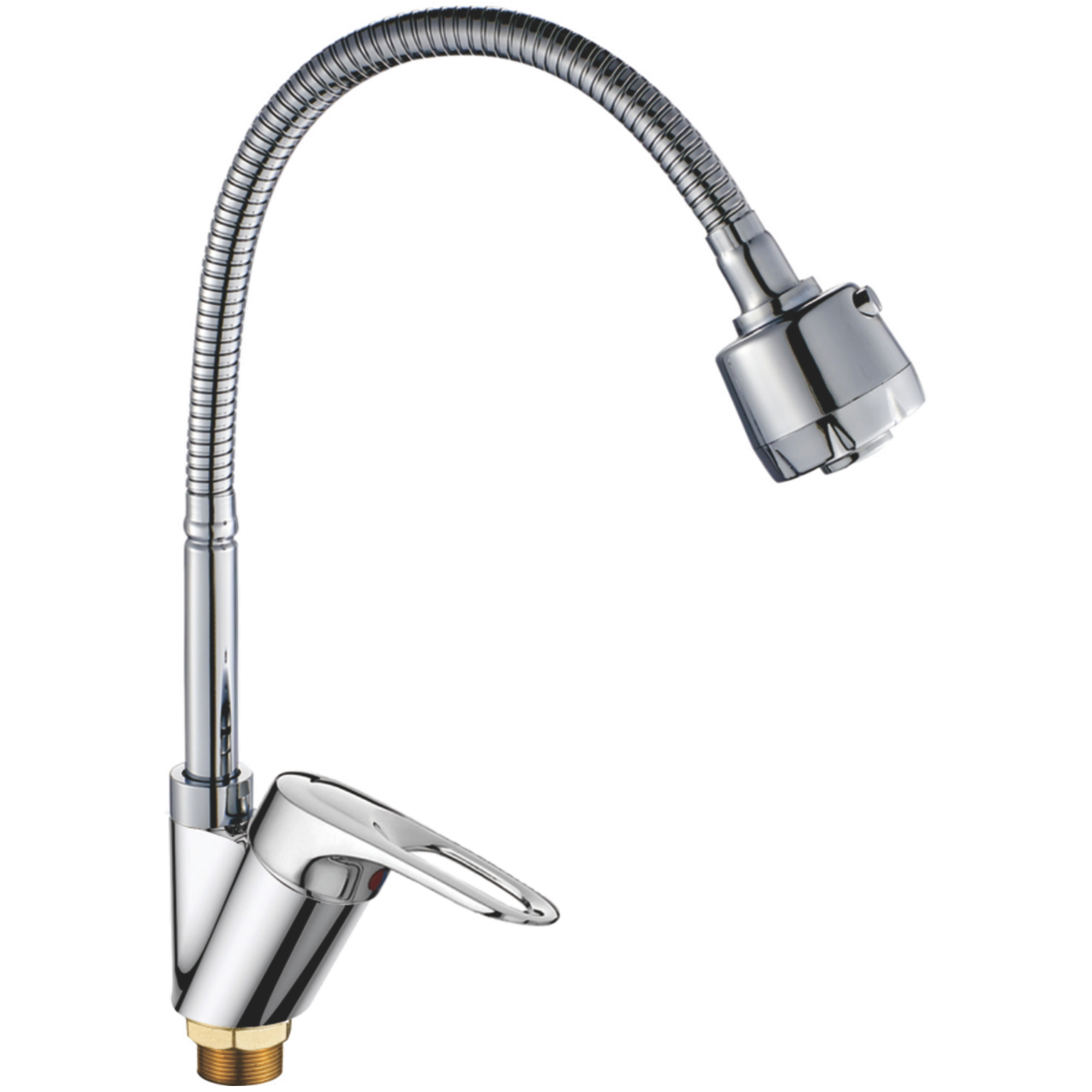 Смеситель для кухни Haiba HB 4304-3, хром