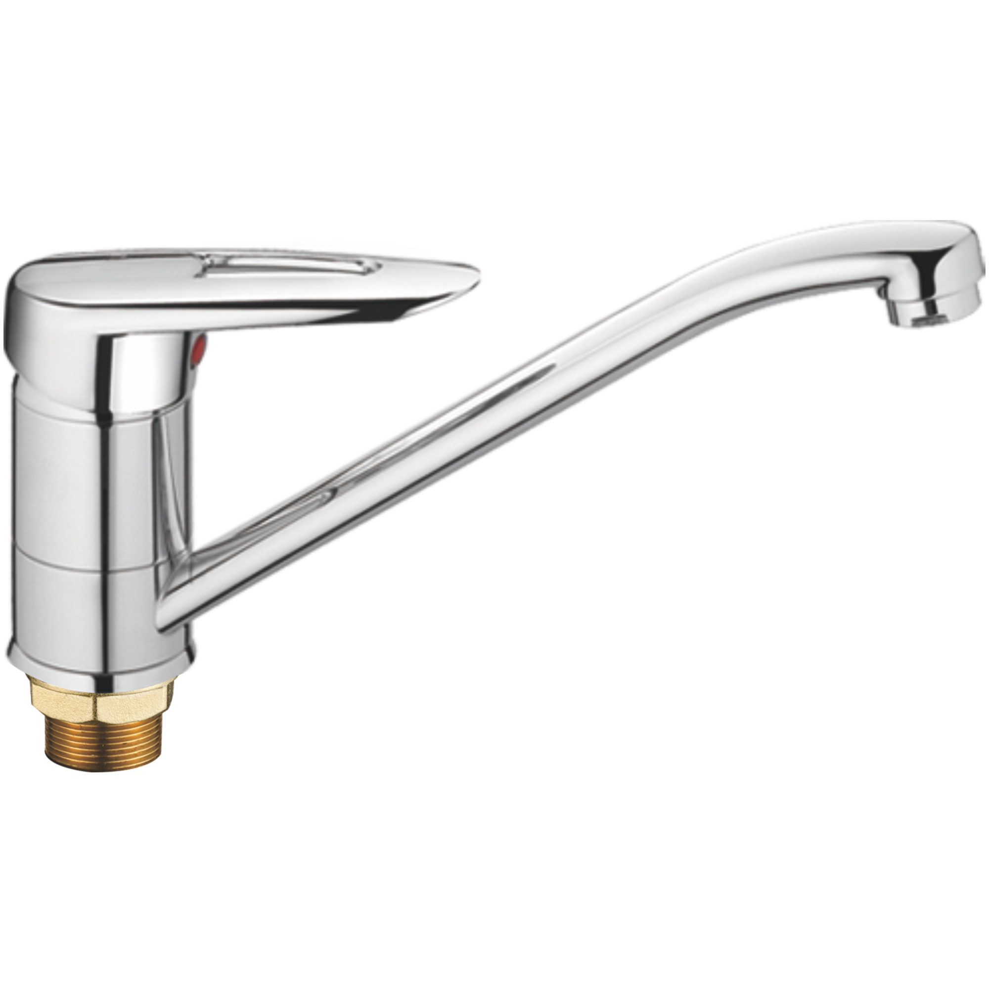 Смеситель для кухни Haiba HB 4907, хром