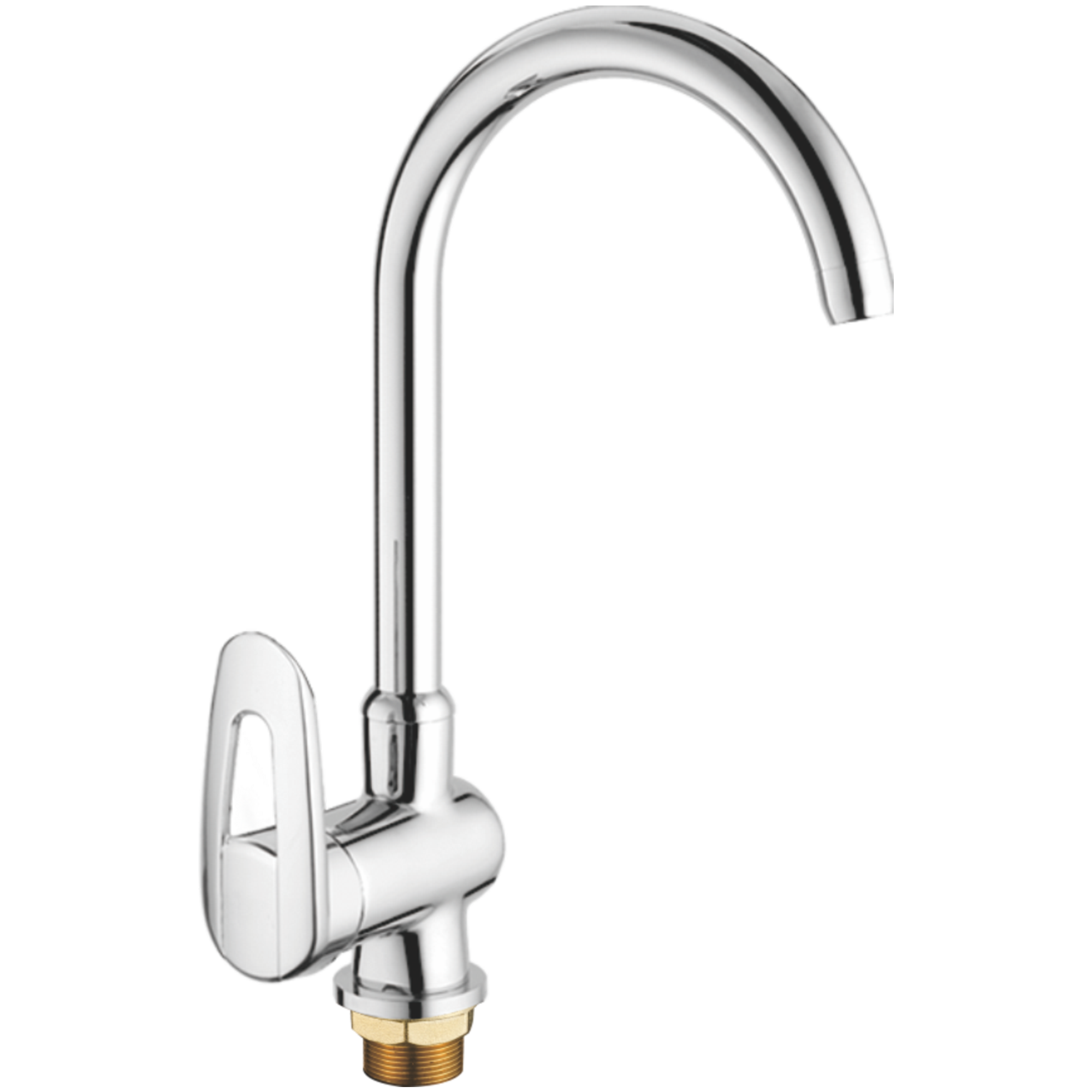 Смеситель для кухни Haiba HB 4007, хром