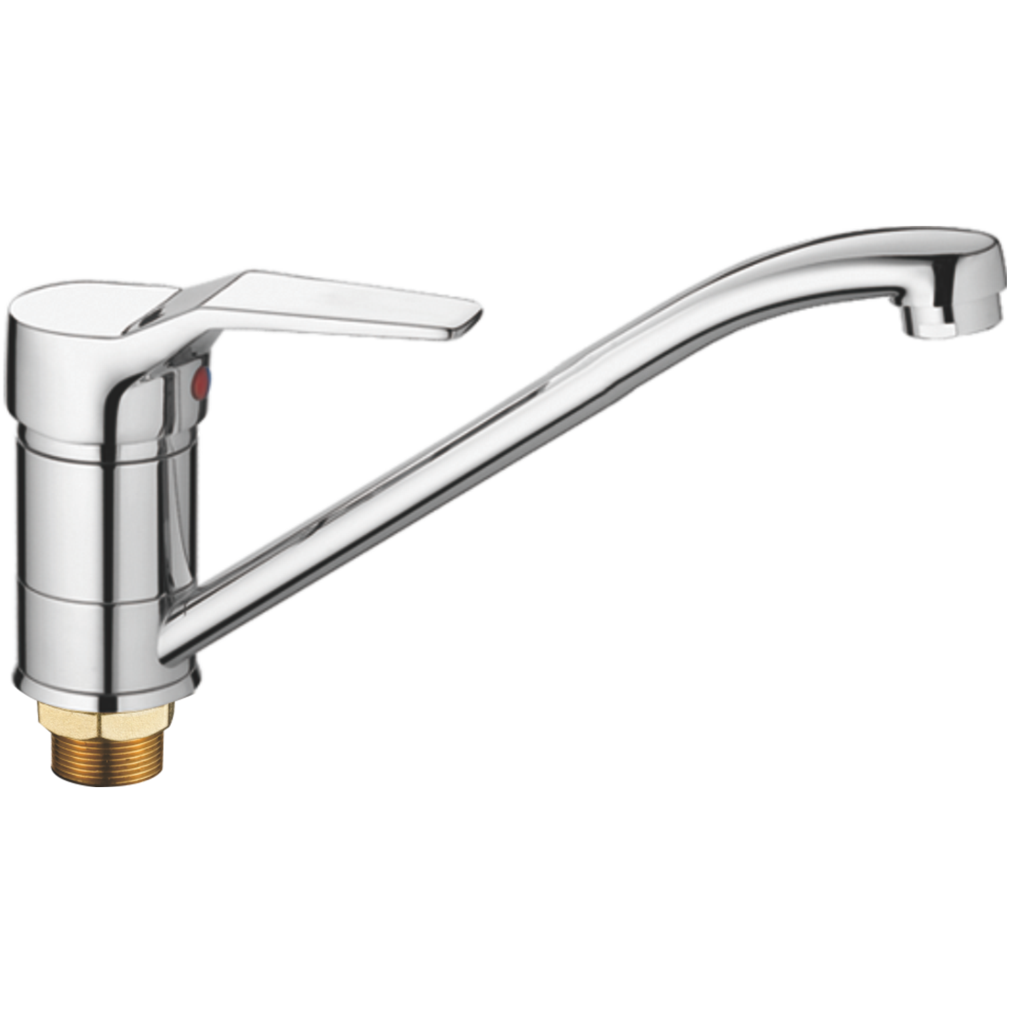 Смеситель для кухни Haiba HB 4963, хром