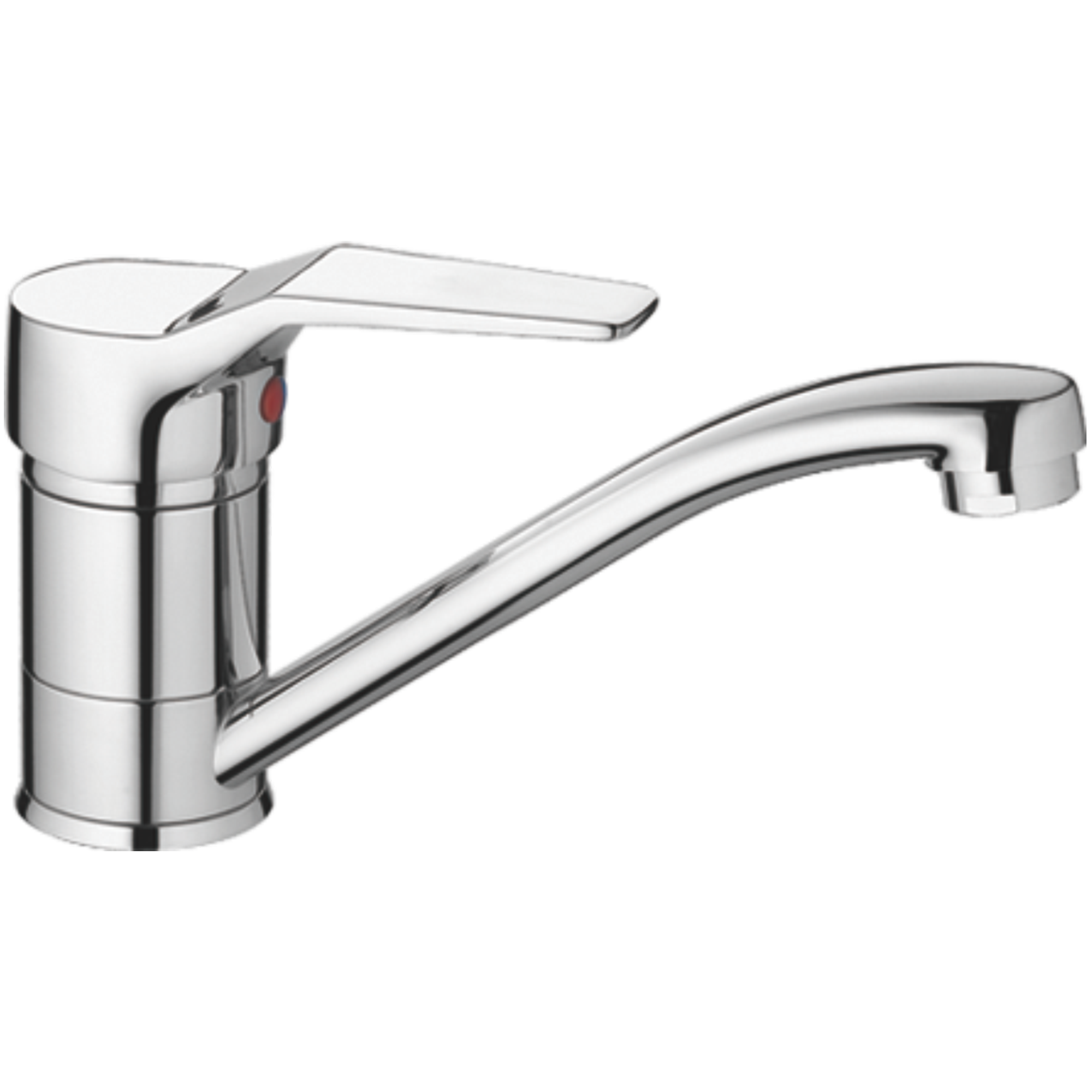 Смеситель для кухни Haiba HB 4563, хром