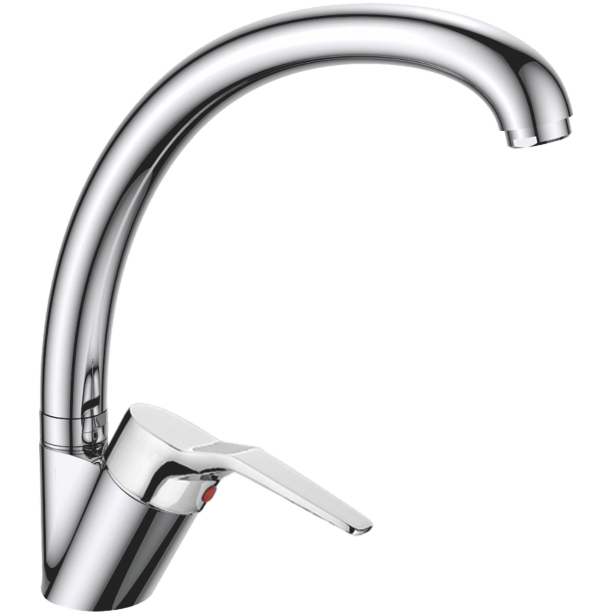 Смеситель для кухни Haiba HB 4163, хром