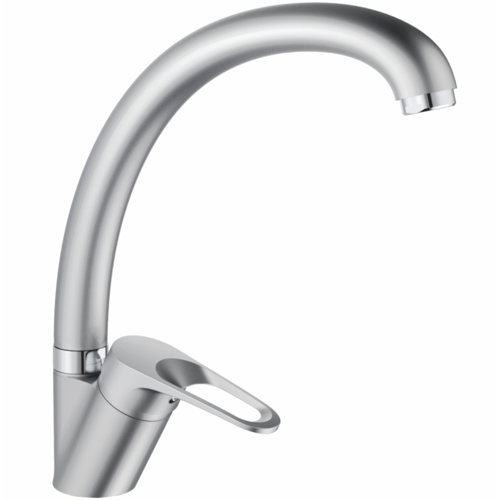 Смеситель для кухни Haiba HB 4113-1, серый