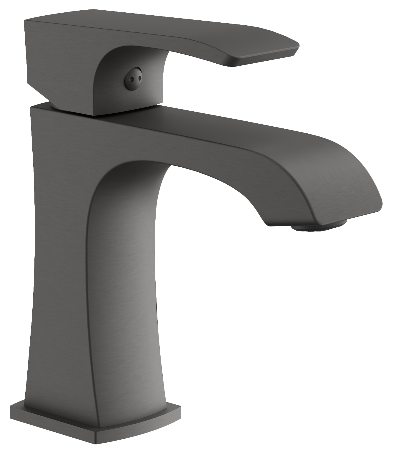 Cмеситель для умывальника Оружейная сталь B10507-3