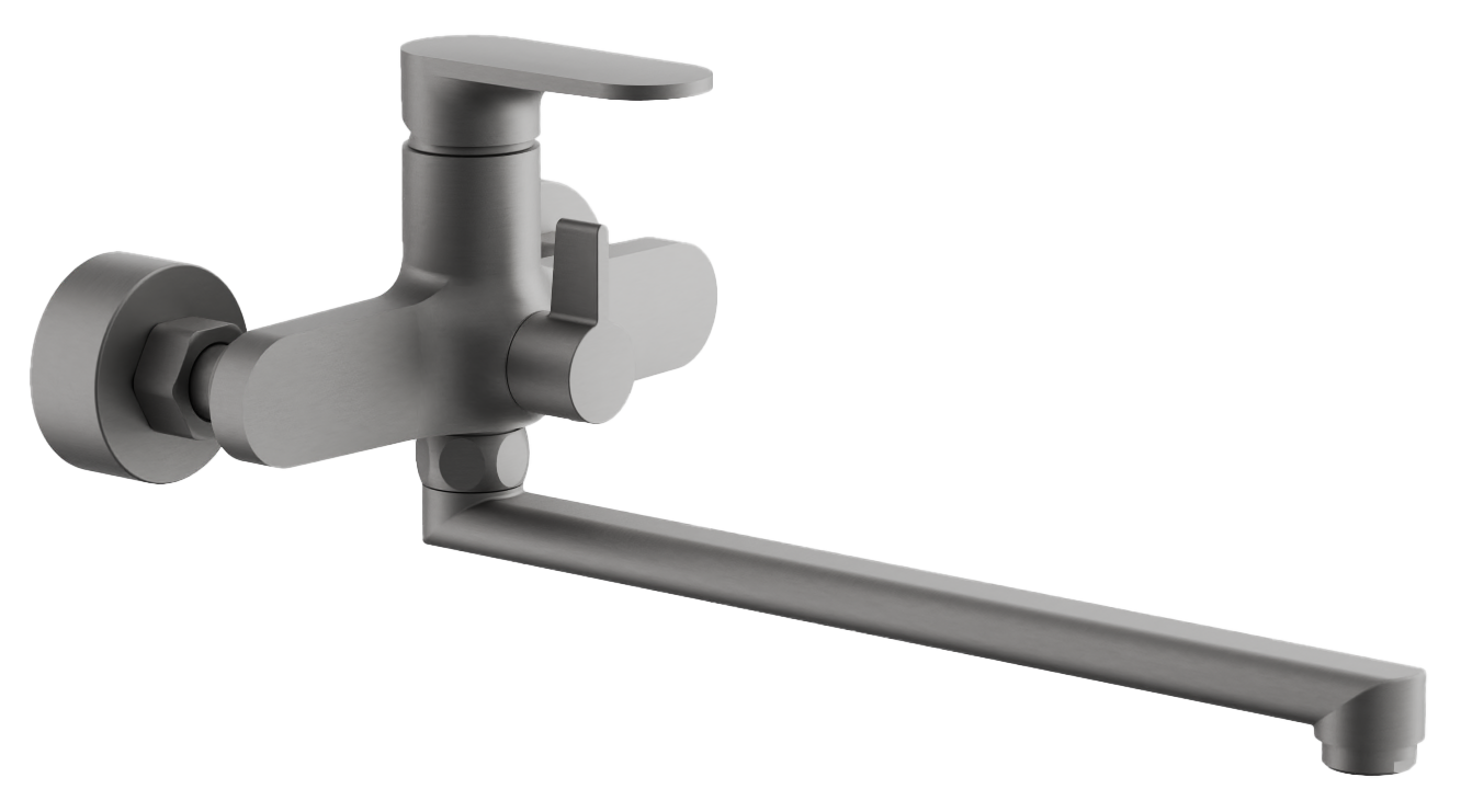 Смеситель для ванны Оружейная сталь B22713-3