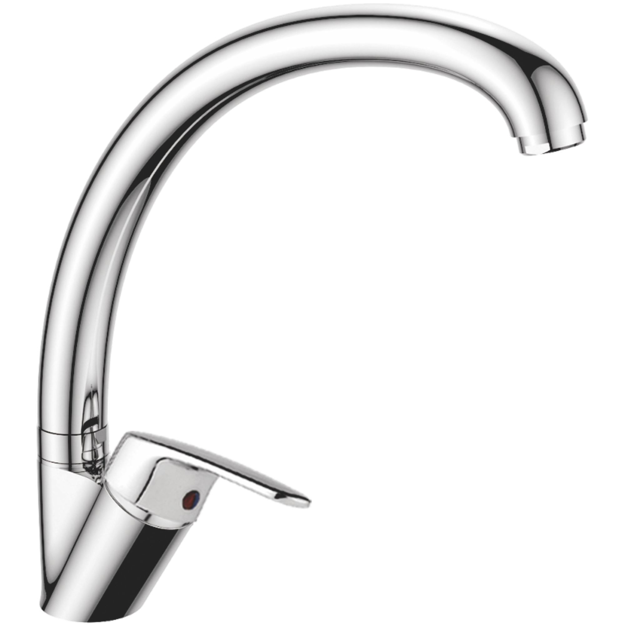 Смеситель для кухни Haiba HB 4116, хром