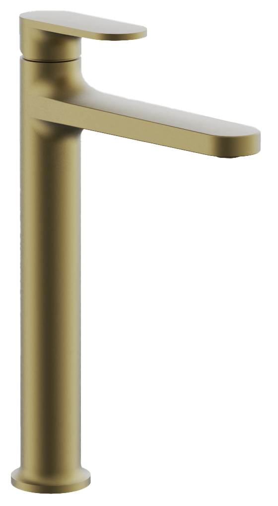 Смеситель для раковины Высокий Золотой B11713-5