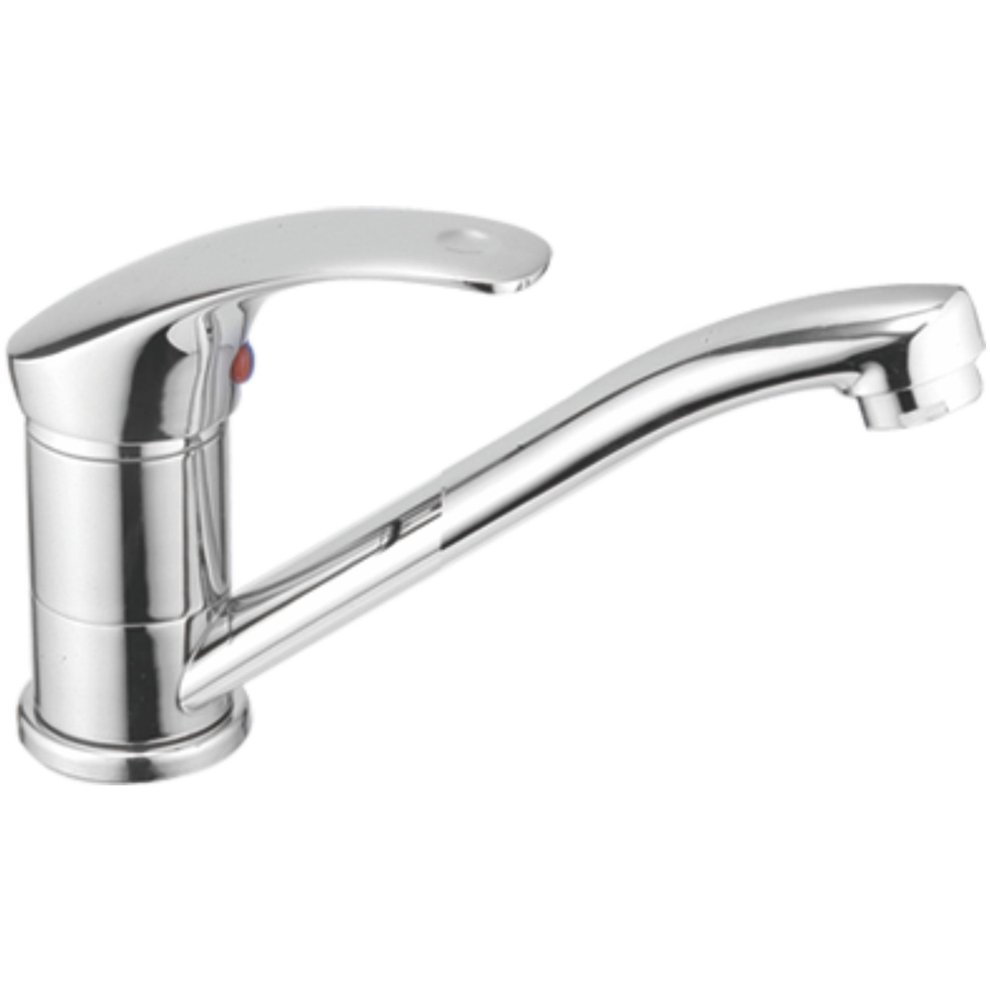 Смеситель для кухни Haiba HB 4536, хром