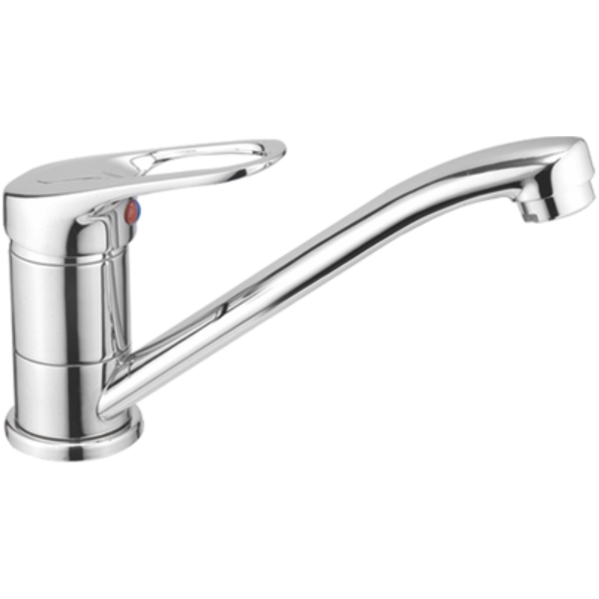 Смеситель для кухни Haiba HB 4537, хром