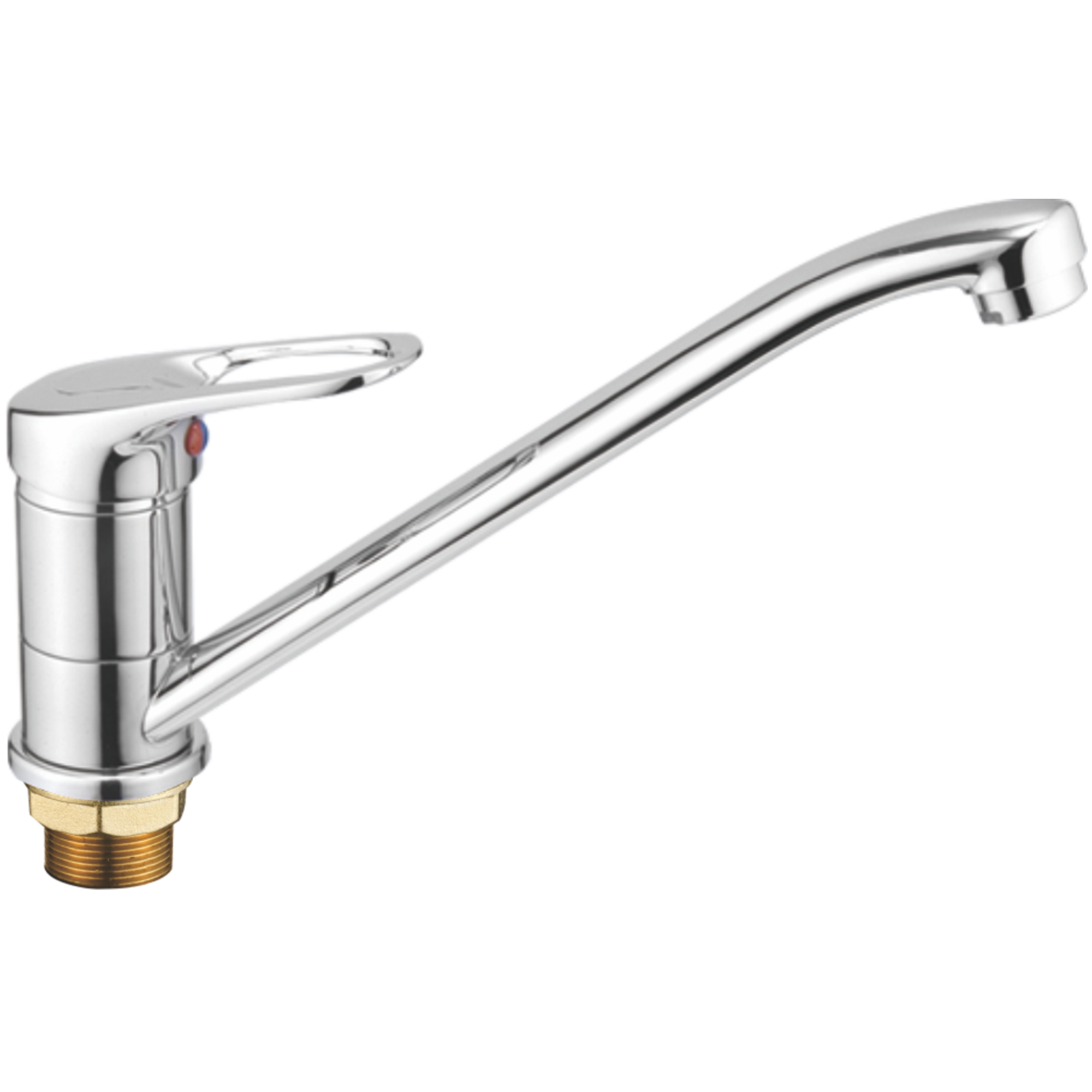 Смеситель для кухни Haiba HB 4937, хром