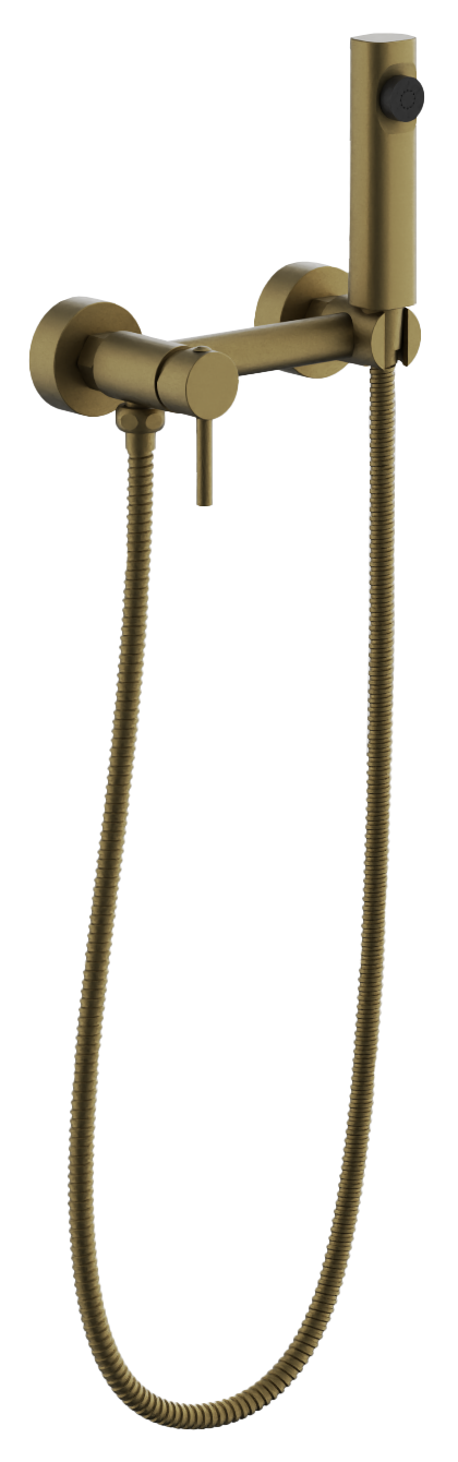 Смеситель с гигиенической лейкой Золотой B55803-5