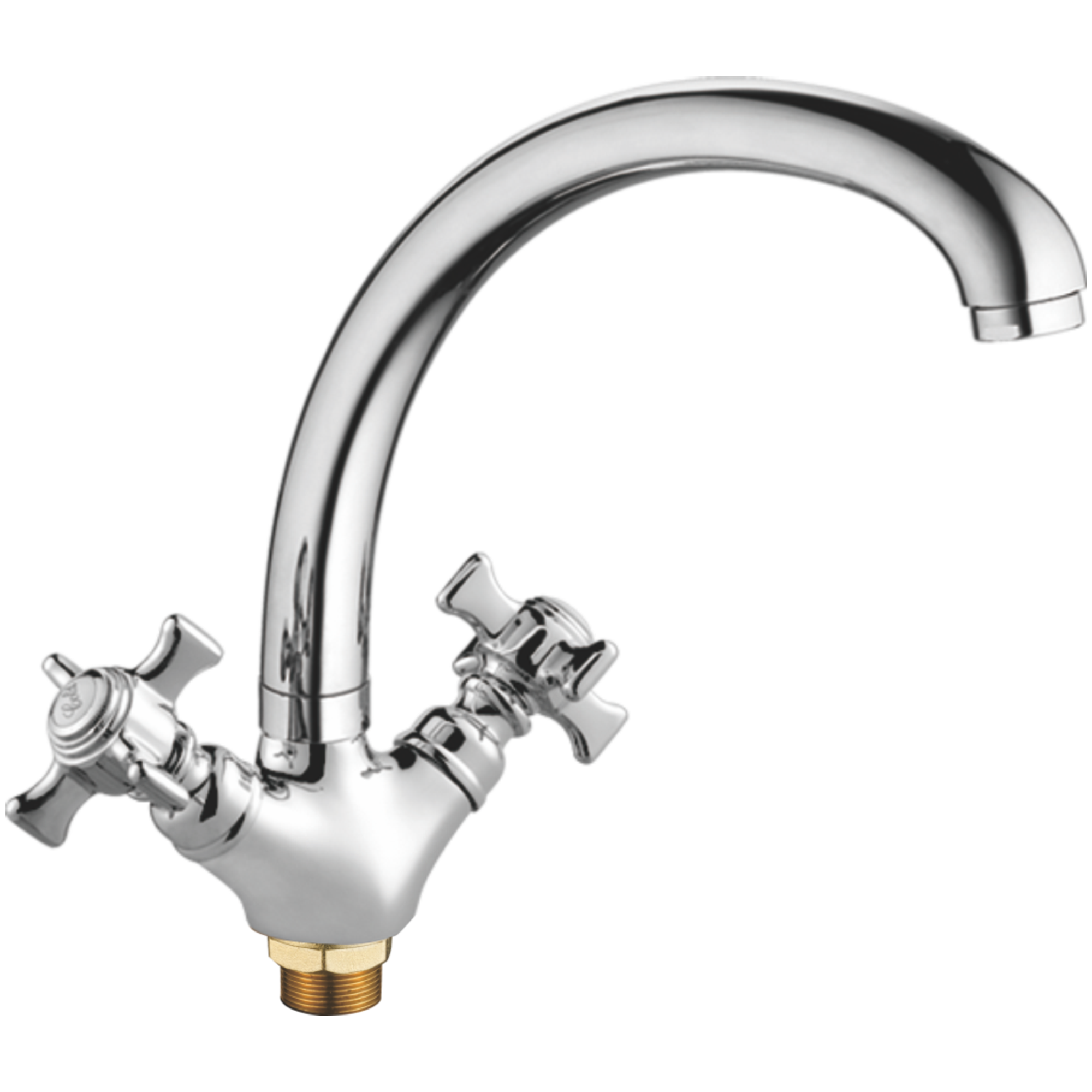 Смеситель для кухни Haiba HB 4824, хром