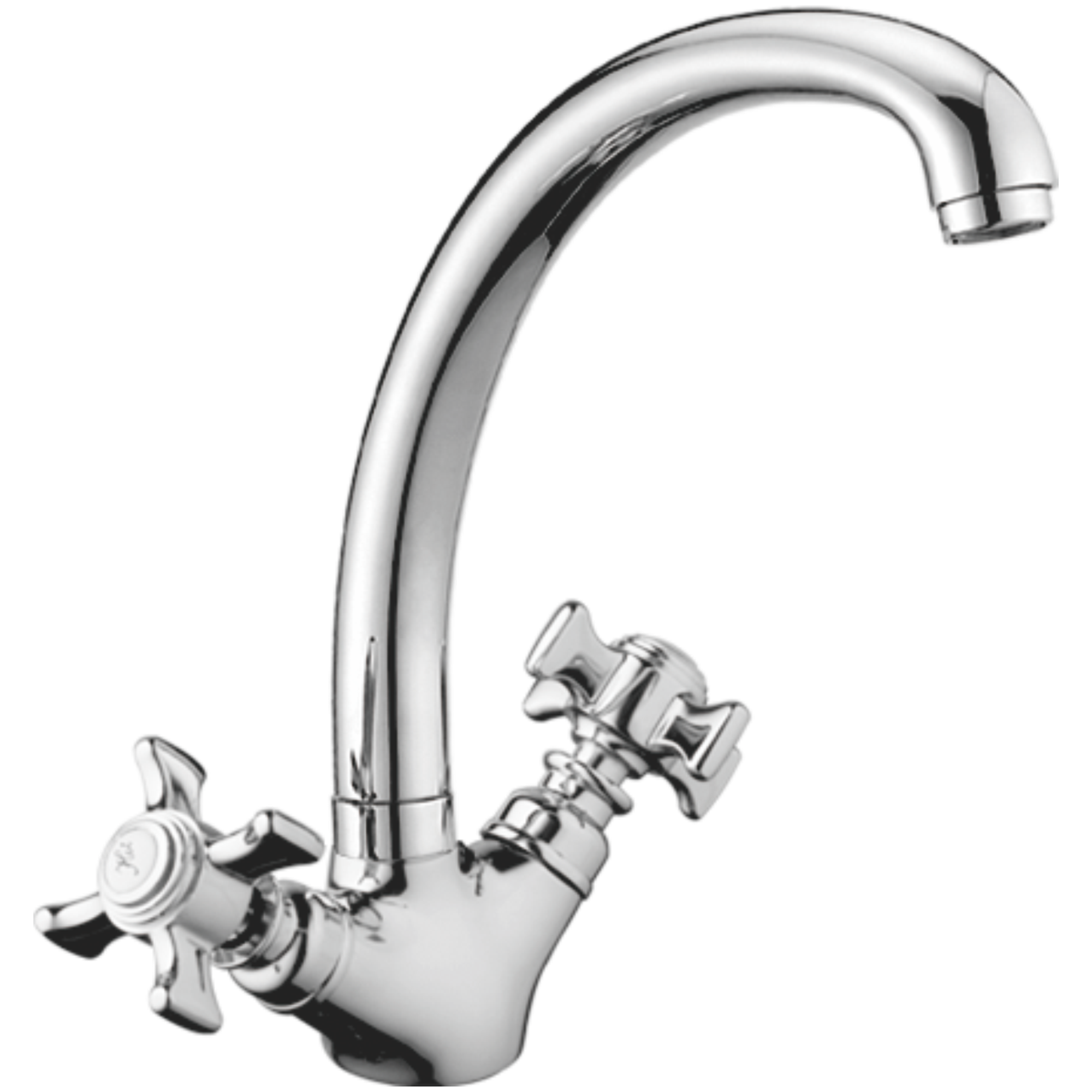 Смеситель для кухни Haiba HB 4724, хром