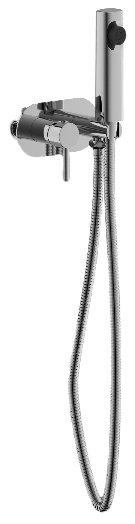 Смеситель с гигиенической лейкой Хром B55807