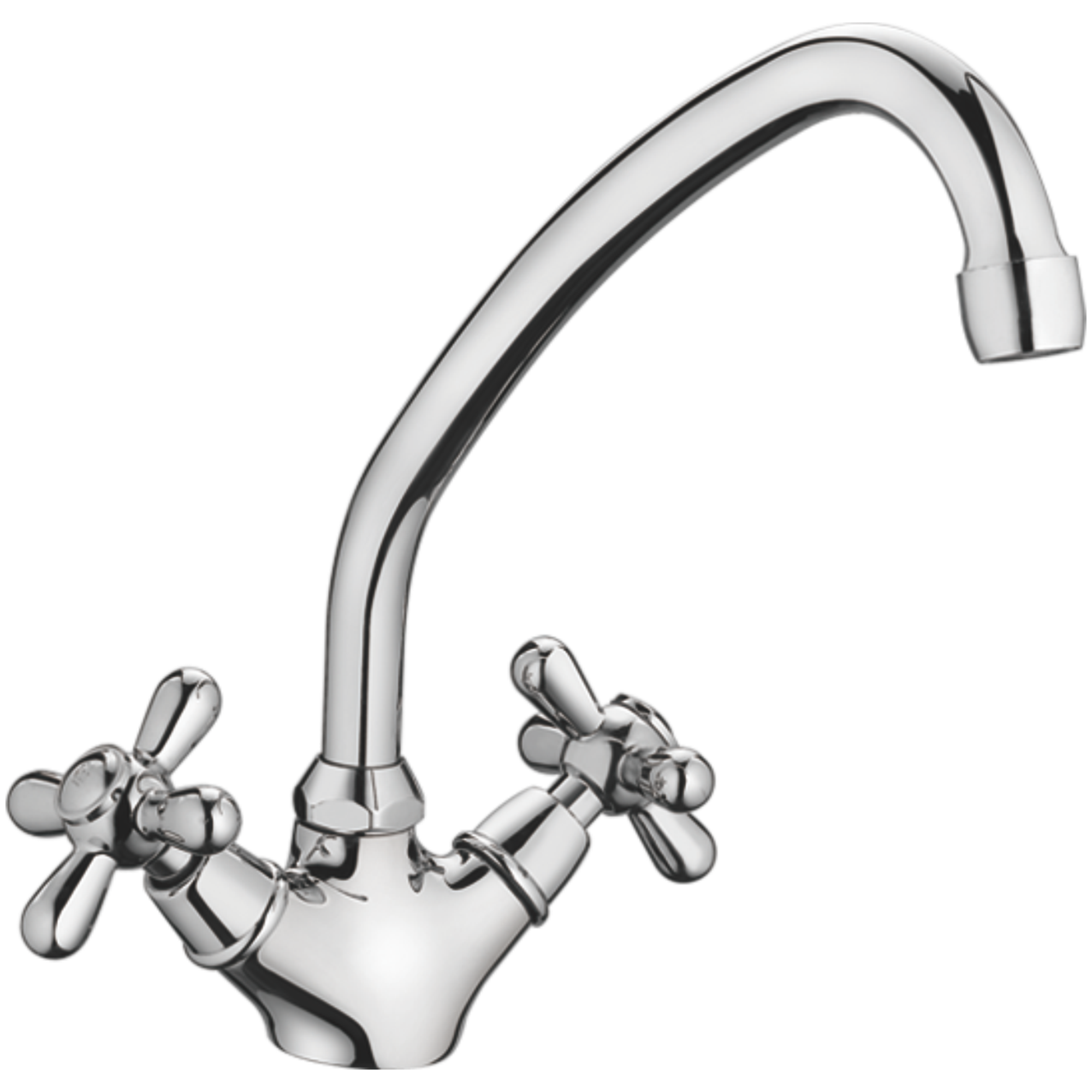 Смеситель для кухни Haiba HB 4125, хром